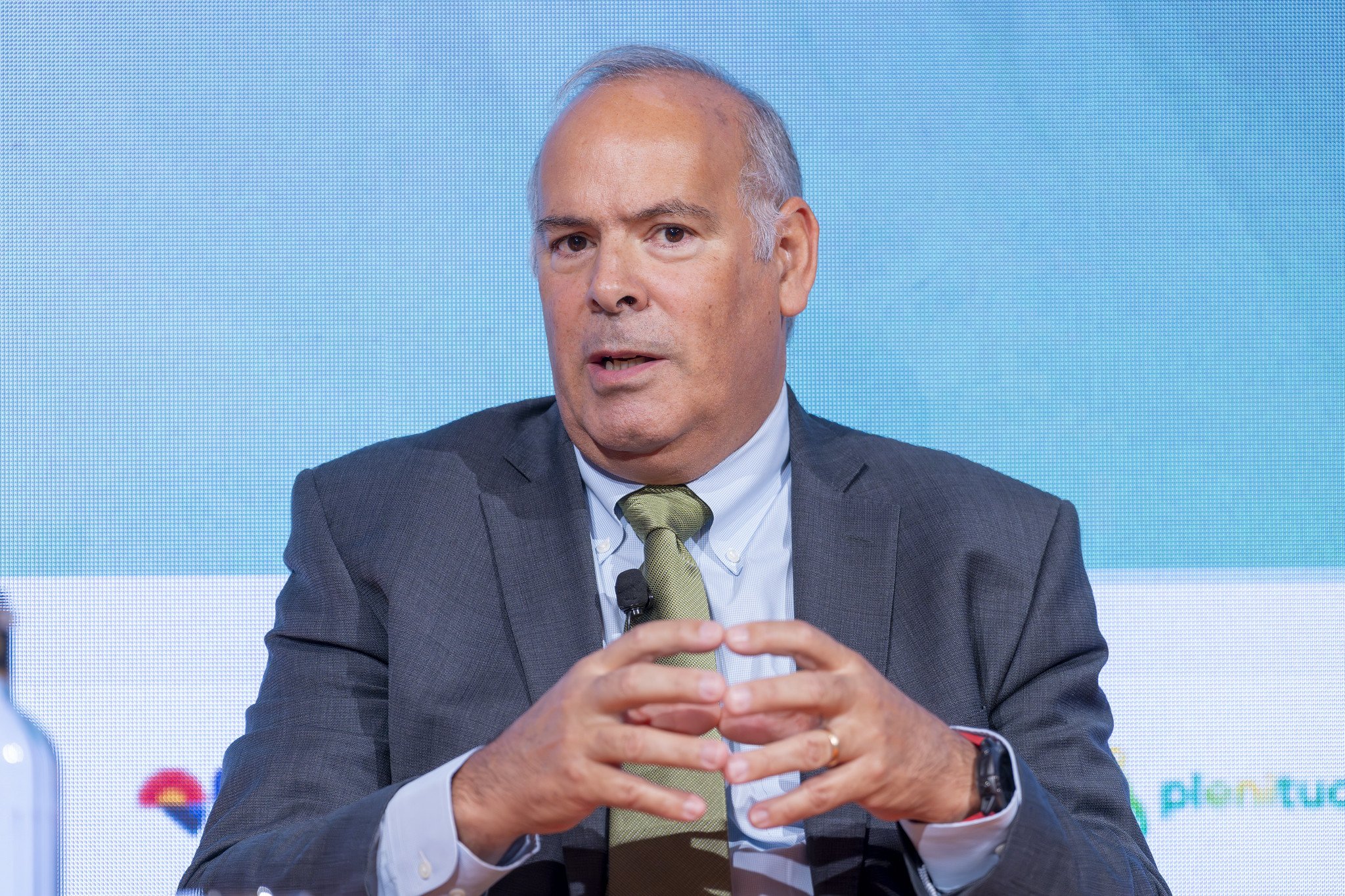 Ruiz-Tagle (Iberdrola España) defiende que se mantengan las centrales nucleares en España, y esta vez lo hace con un tono más fuerte que el de Bogas (Endesa) / Foto: Pablo Moreno