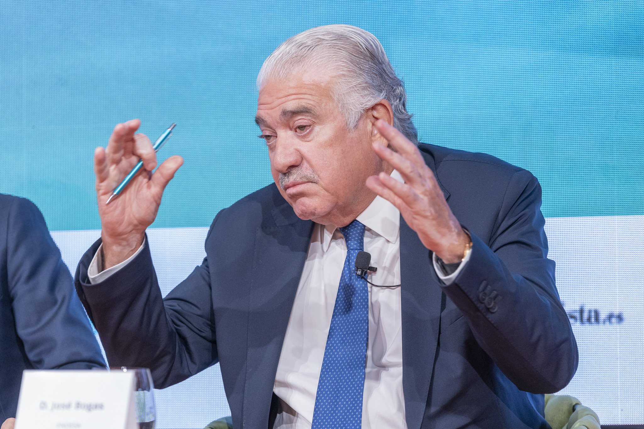 Bogas ha preferido hablar más de redes eléctricas que de la nuclear en un foro energético / Foto: Pablo Moreno