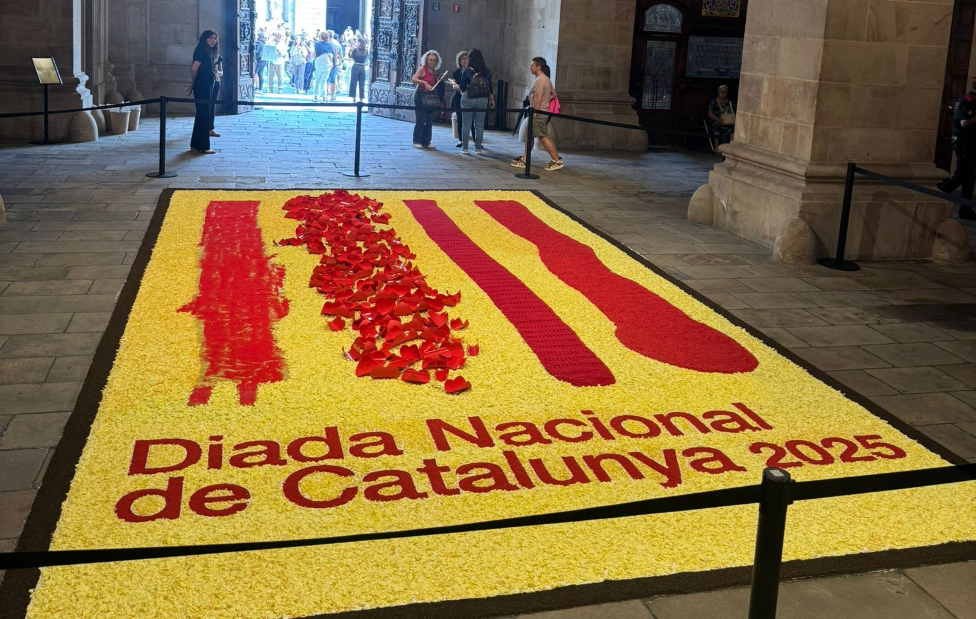 Diada. "Más motivos que nunca". Es decir, lo volveremos a hacer