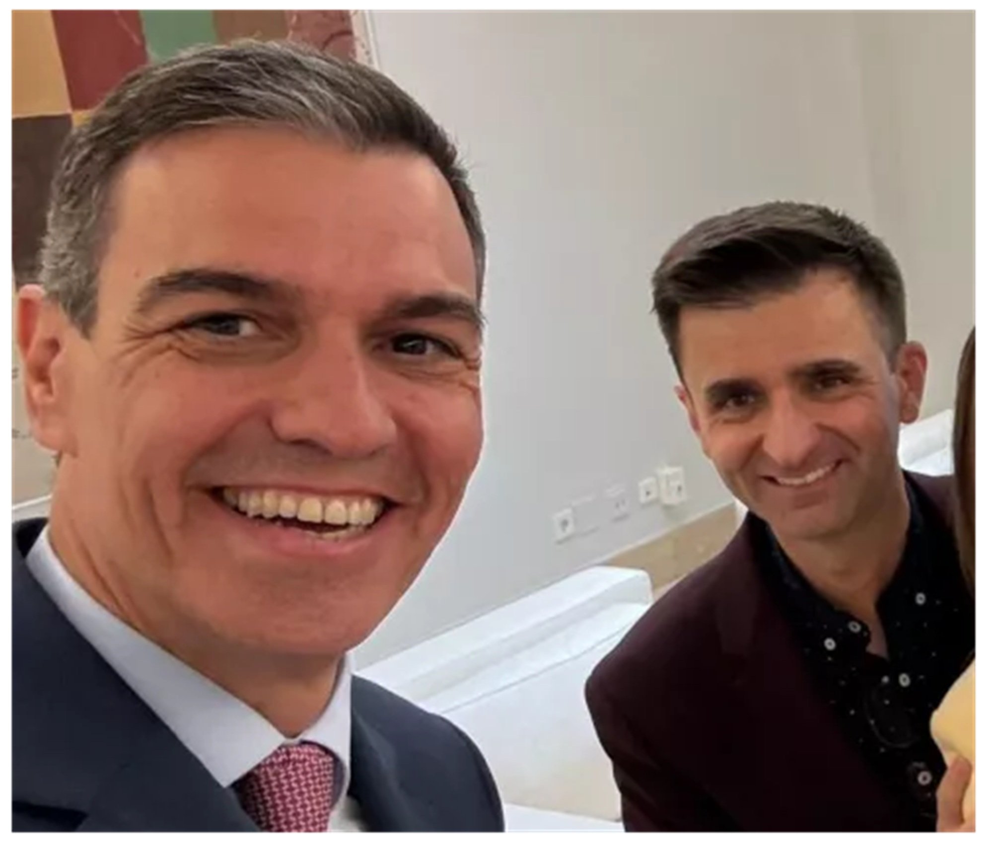 Pedro Sánchez recibió a José Pablo y a Melody en La Moncloa Pedro Sánchez recibió a José Pablo y a Melody en La Moncloa