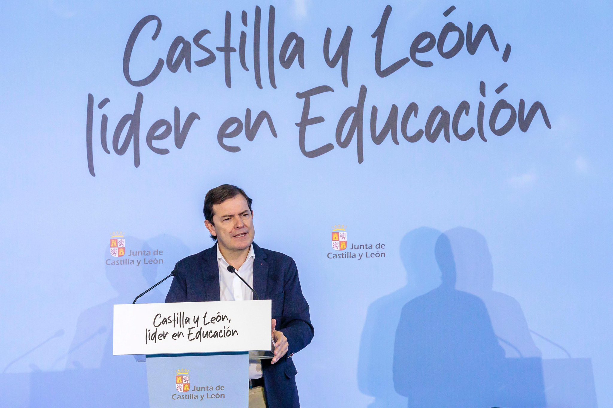 Si Pedro Sánchez adelantase las elecciones generales, el presidente castellano-leonés, Alfonso Fernández Mañueco (PP), las haría coincidir con esa fecha / Foto cuenta personal en X