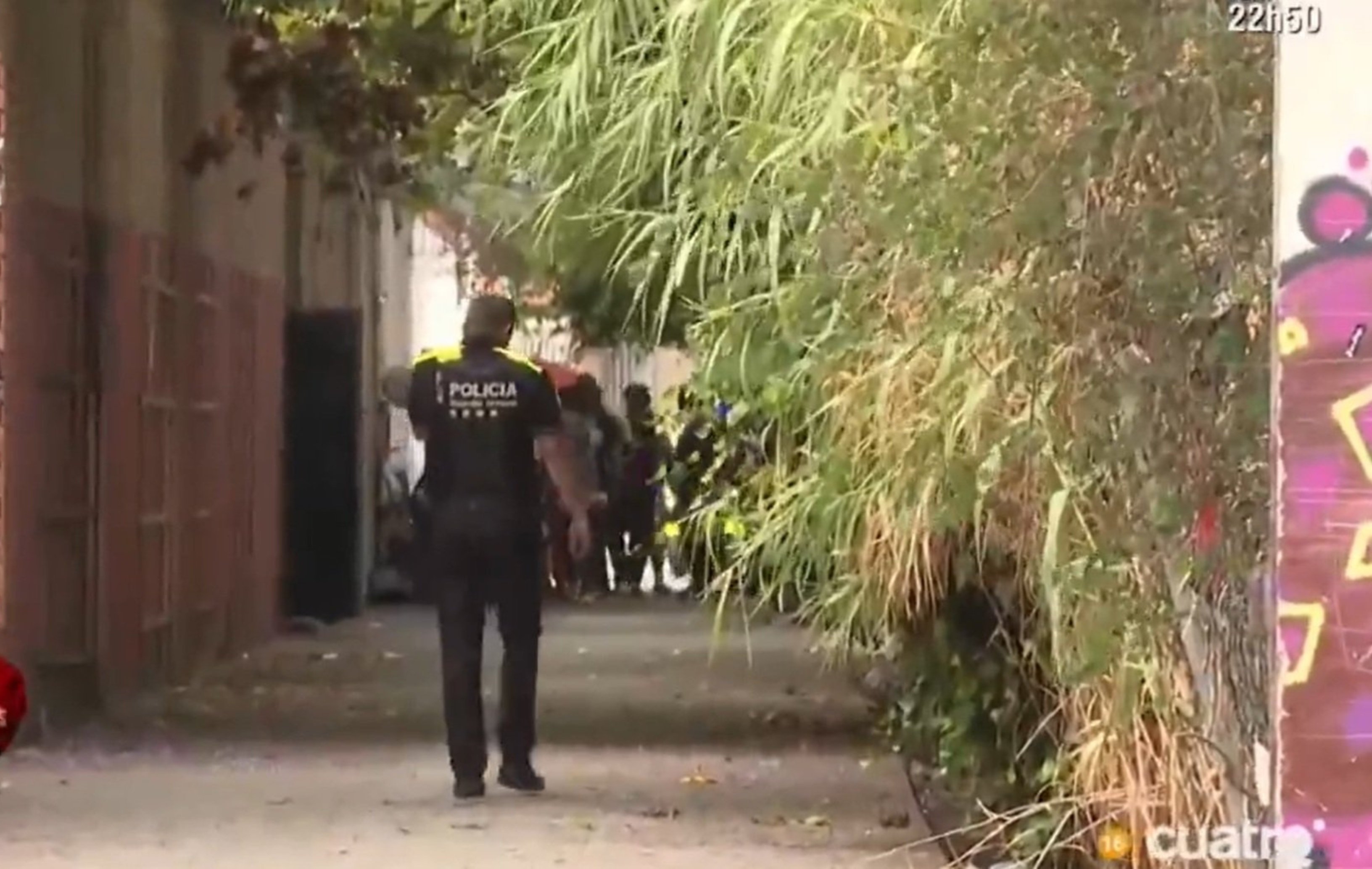 Cuatro también se ha desplazado a la zona