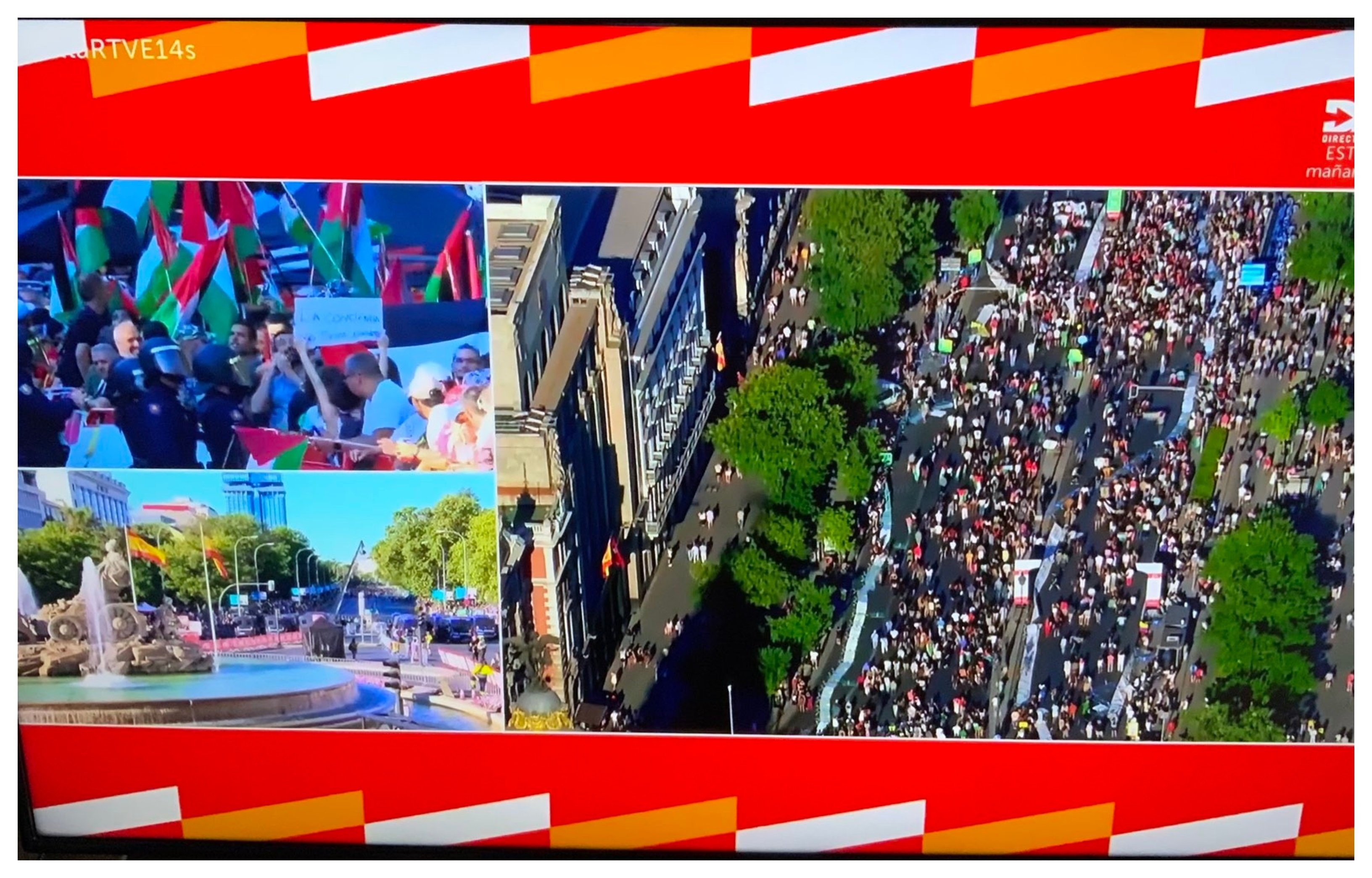 Protestas de la vuelta