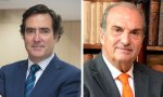Antonio Garamendi (izquierda) se perfila como único candidato para presidir la CEOE y Joaquim Gay de Montellà (derecha) se queda sin prebendas