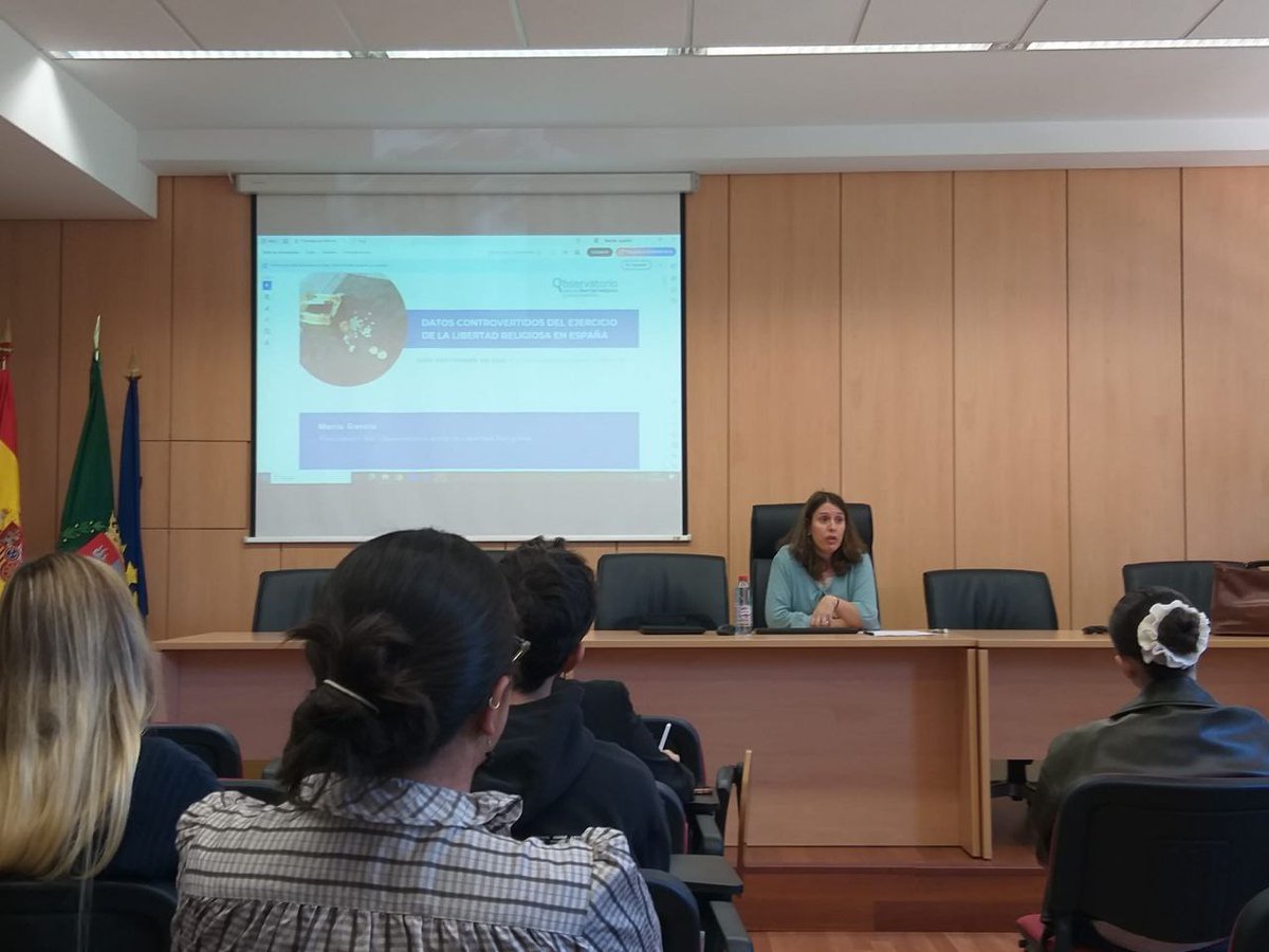 María García, presidenta del Observatorio para la libertad religiosa y de conciencia María García, presidenta del Observatorio para la libertad religiosa y de conciencia