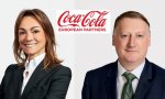 Sol Daurella y Damian Gammell, presidenta y CEO de 'megaembotelladora' europea de Coca-Cola