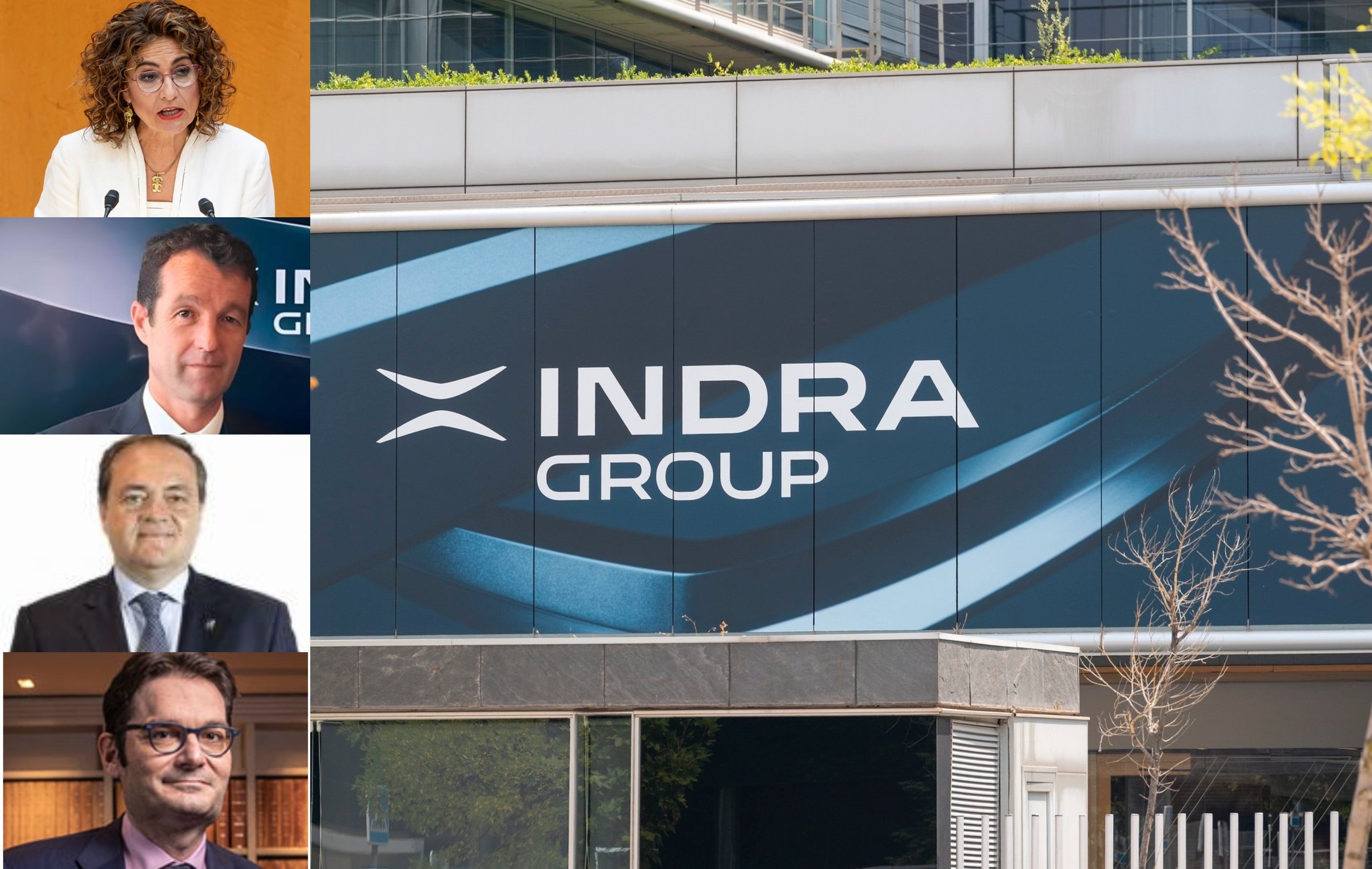 Marisu Montero, Ángel Escribano, Jokin Aperribay y Joseph Oughourlian