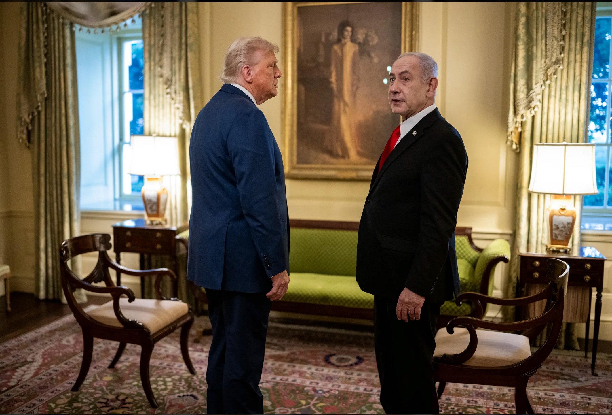 Trump le dice no a Netanyahu en Cisjordania