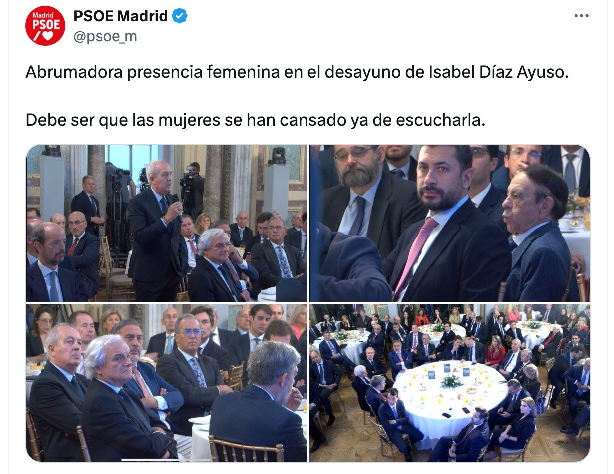 El PSOE lo ha denunciado en sus redes sociales