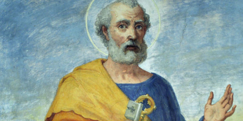 A ti pescador humilde, de un pueblo y lago ignorados; al que Dios que se abajó humano, eligió como roca y dio nombre, basamento de un milagro