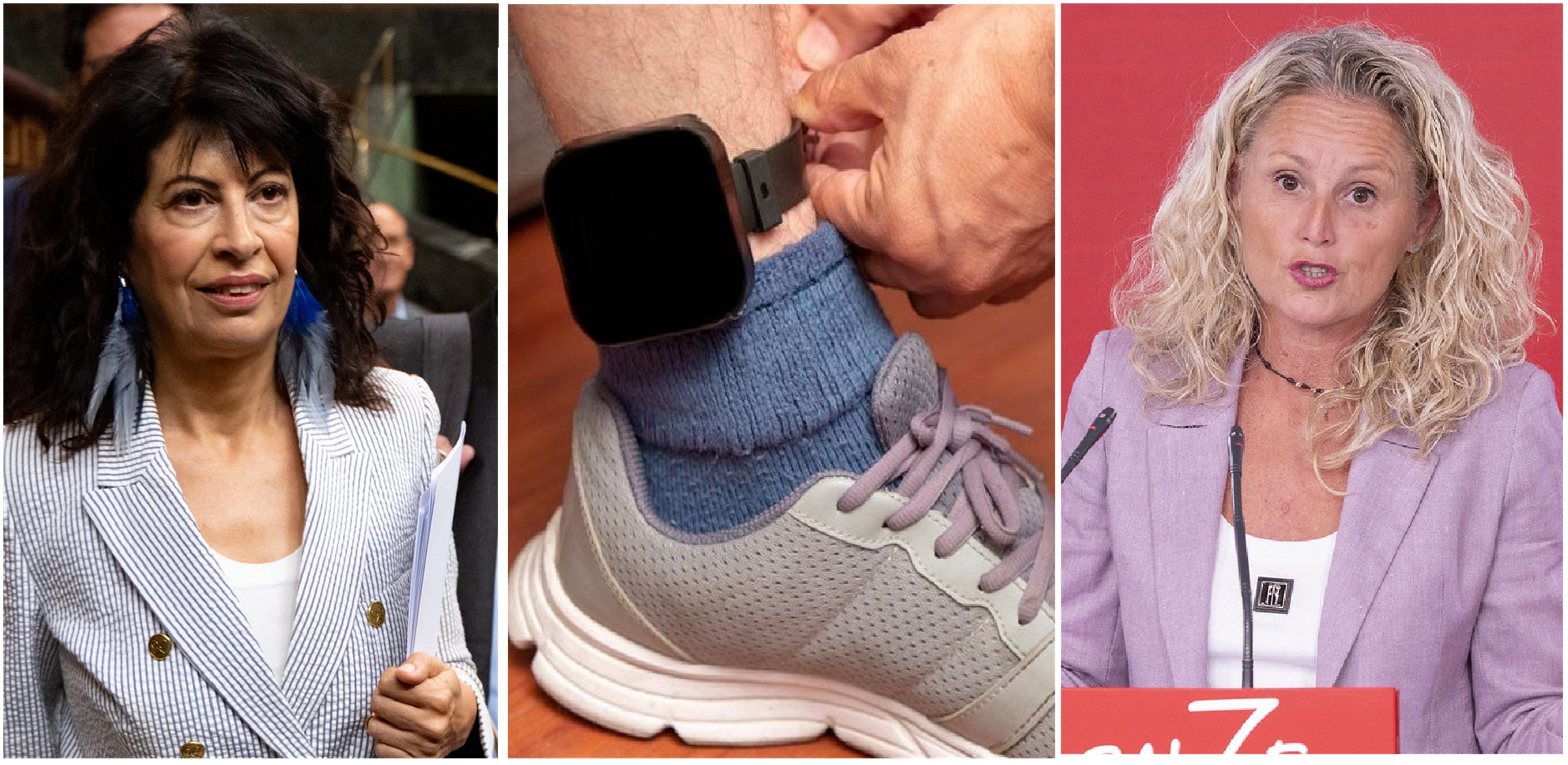 Así, sin levantar la voz, Montse nos explica que las pulseras de protección de la mujer maltratada no matan, lo que mata es el negacionismo, y lo mismo repite la señora ministra de Igualdad, Ana Redondo, aunque un pelín más cabreada Así, sin levantar la voz, Montse nos explica que las pulseras de protección de la mujer maltratada no matan, lo que mata es el negacionismo, y lo mismo repite la señora ministra de Igualdad, Ana Redondo, aunque un pelín más cabreada