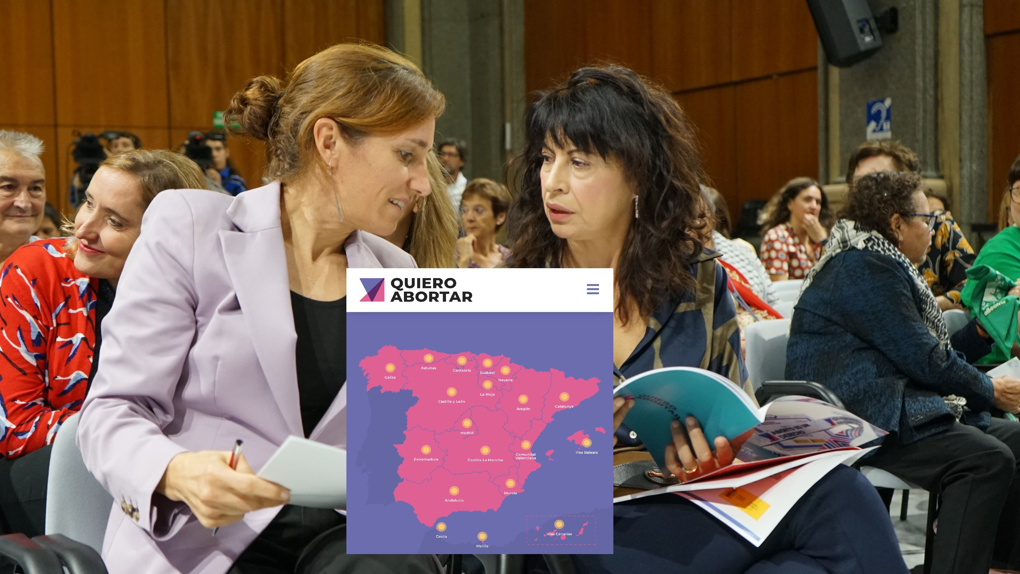 'Quiero abortar', la web en la que Moni y Ana confían para que las mujeres aborten 