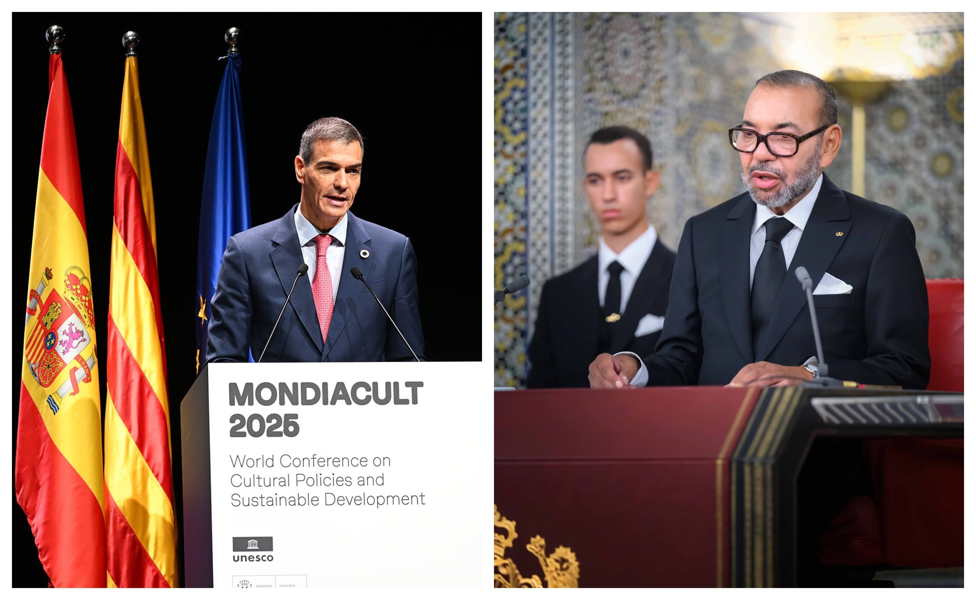 Lo único sorprendente es que Mohamed VI, que aspira a hacerse con Ceuta, Melilla y, ojo, Canarias, no avanza más rápidamente en sus propósitos. Si el impedimento es Sánchez... entonces no hay impedimento Lo único sorprendente es que Mohamed VI, que aspira a hacerse con Ceuta, Melilla y, ojo, Canarias, no avanza más rápidamente en sus propósitos. Si el impedimento es Sánchez... entonces no hay impedimento