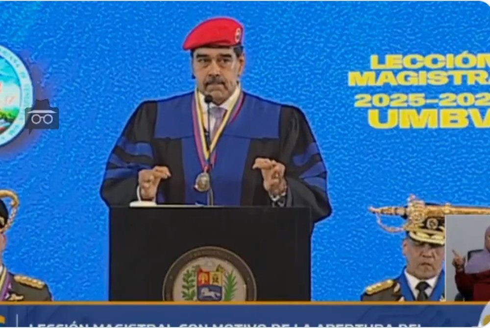 Al dictador venezolano Nicolás Maduro no le da vergüenza nada Al dictador venezolano Nicolás Maduro no le da vergüenza nada