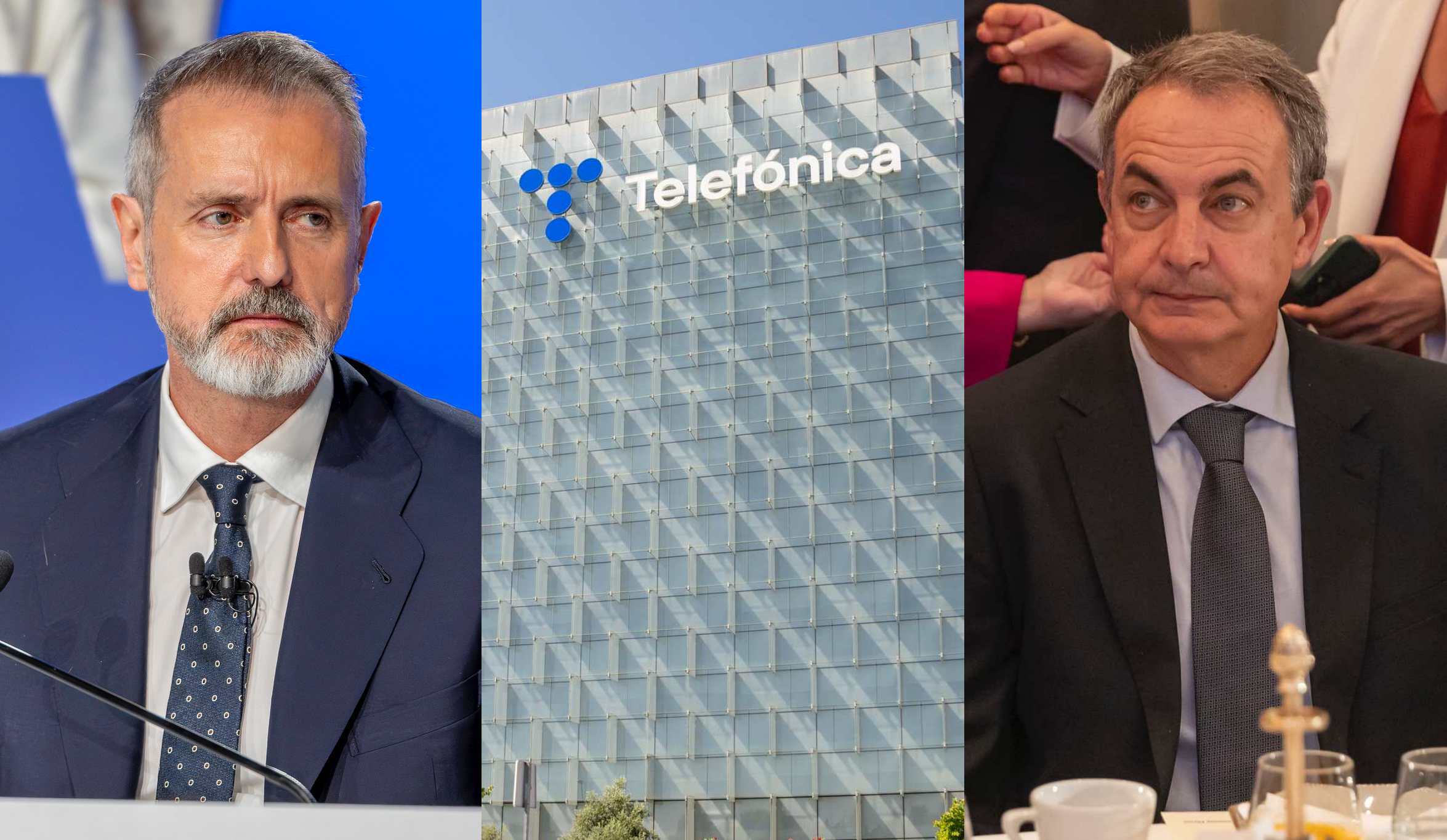 Marc Murtra  y José Luis Rodríguez Zapatero forman un solo equipo en Telefónica, aunque el expresidente no tiene cargo oficial en la teleco