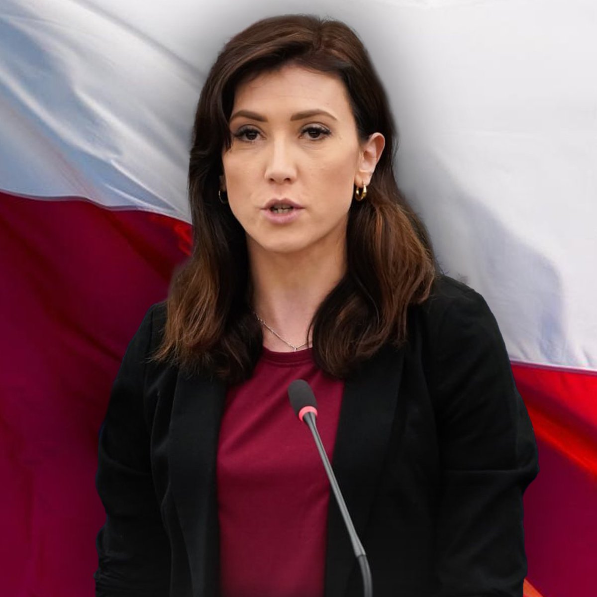 La diputada polaca Ewa Zajaczkowska, también dentro del grupo Patriotas por Europa La diputada polaca Ewa Zajaczkowska, también dentro del grupo Patriotas por Europa