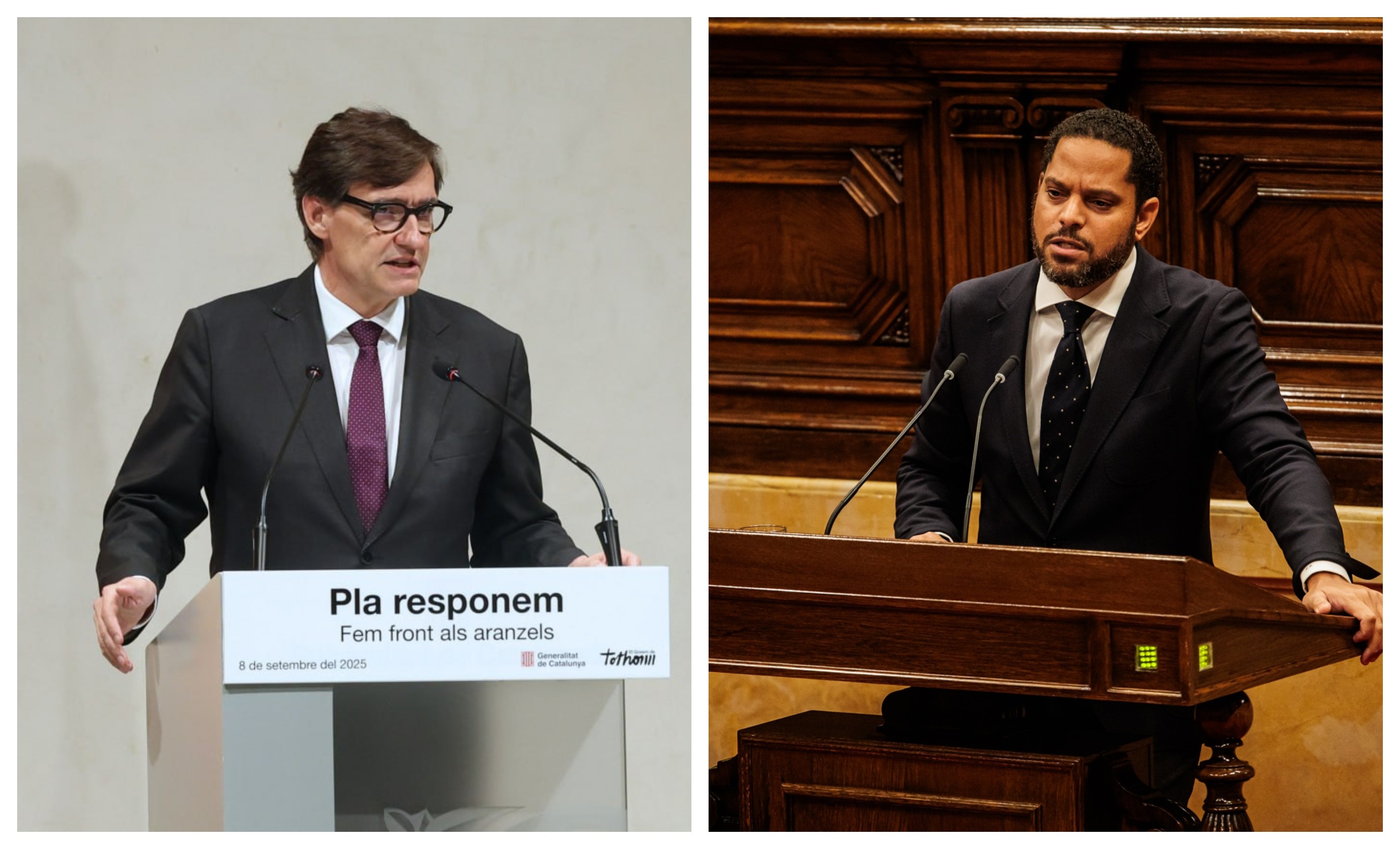 "La inmigración nos hace un país mejor", dice Illa (PSC)... y le responde Garriga (Vox): "El 69% de los violadores, el 57% de los multireincidentes, el 52% de los presos... extranjeros"