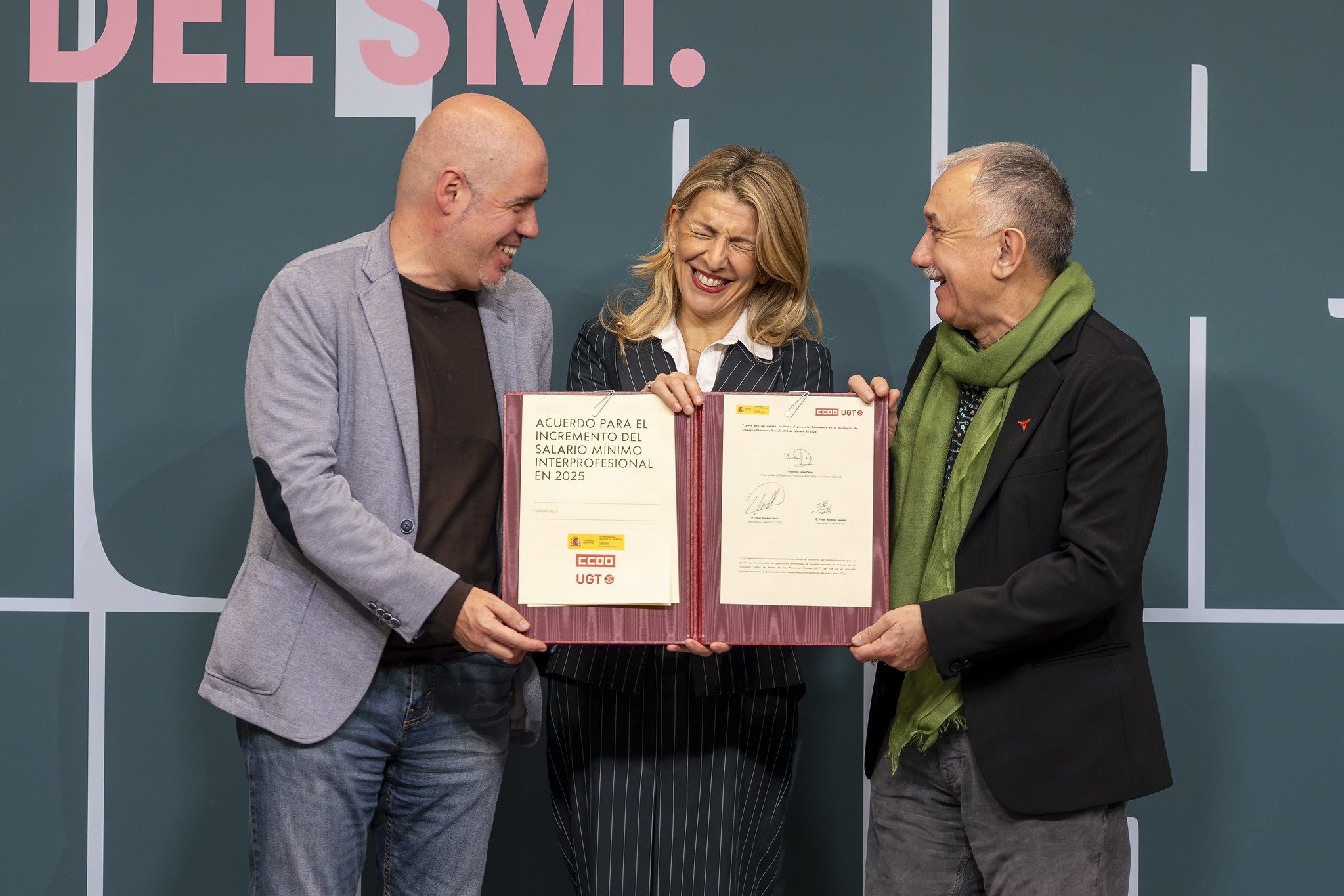 Yoli anuncia que la negociación con agentes sociales, pero solo tendrá en cuenta a los sindicatos / Foto: Pablo Moreno