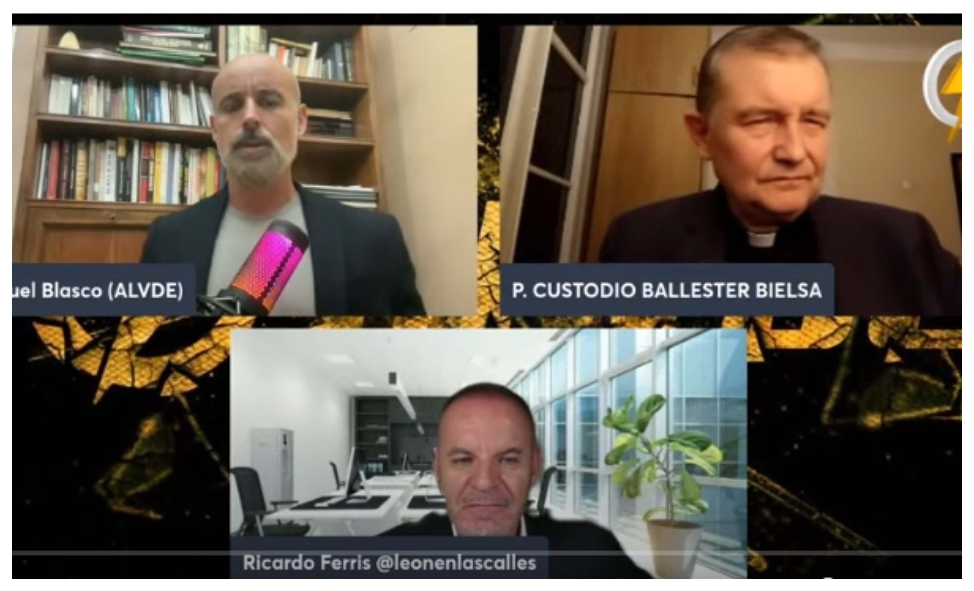 Ricardo Ferris, Inspector Jefe de Policía Nacional, alerta al padre Custodio Ballester: “Temo que los yihadistas atenten contra su vida”