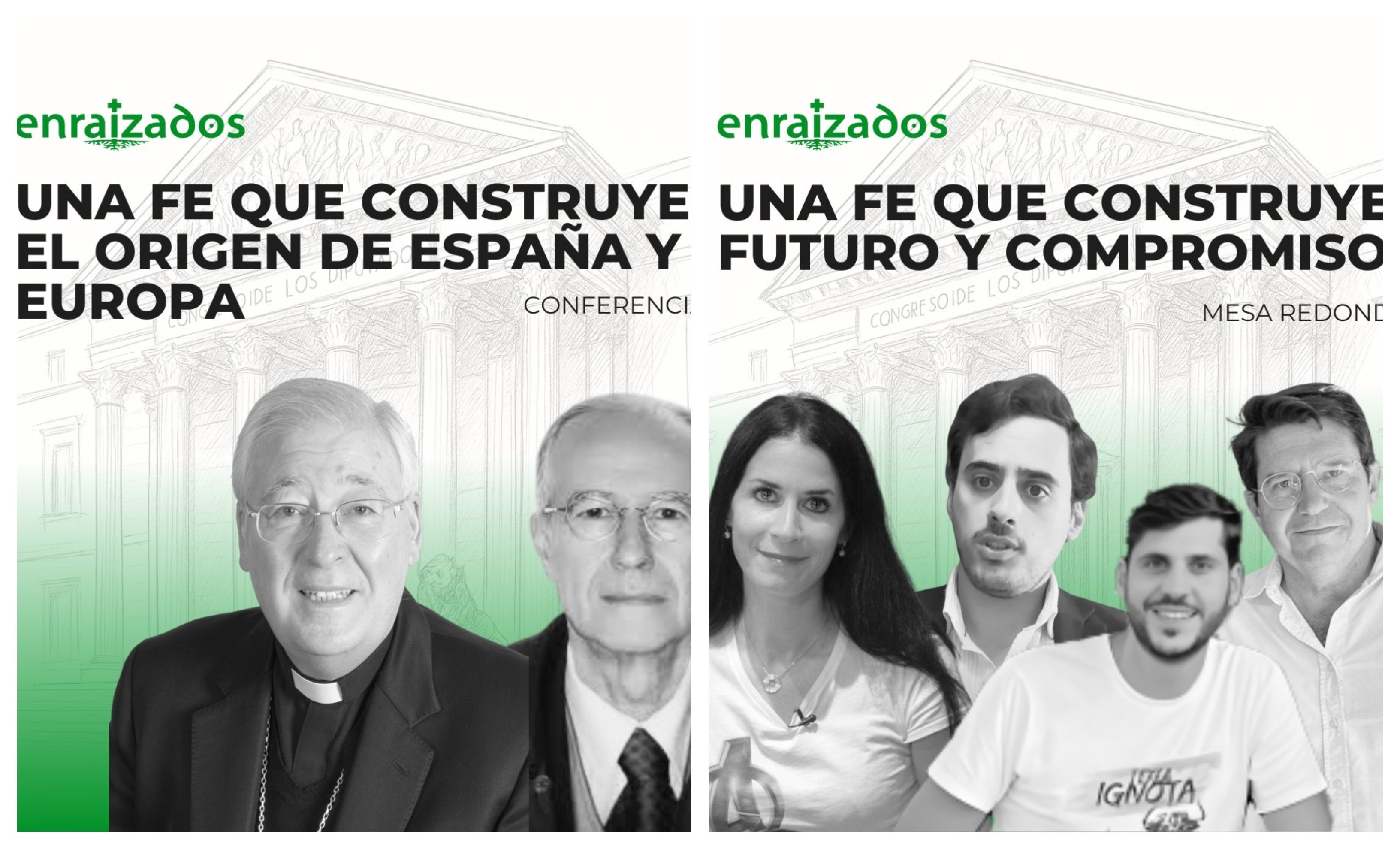 Javier Montero Casado de Amezua, antiguo Administrador de la Comisión Europea, abordará los orígenes y el proyecto cultural de la Unión Europea y, junto a Mons. Juan Antonio Reig Plá, Obispo emérito de Alcalá de Henares. Carla Toscano: Concejal del Grupo Municipal Vox en el Ayuntamiento de Madrid, José Andrés Calderón: Promotor del Rosario de Ferraz,José Jarque Sainz de la productora Terra Ignota.