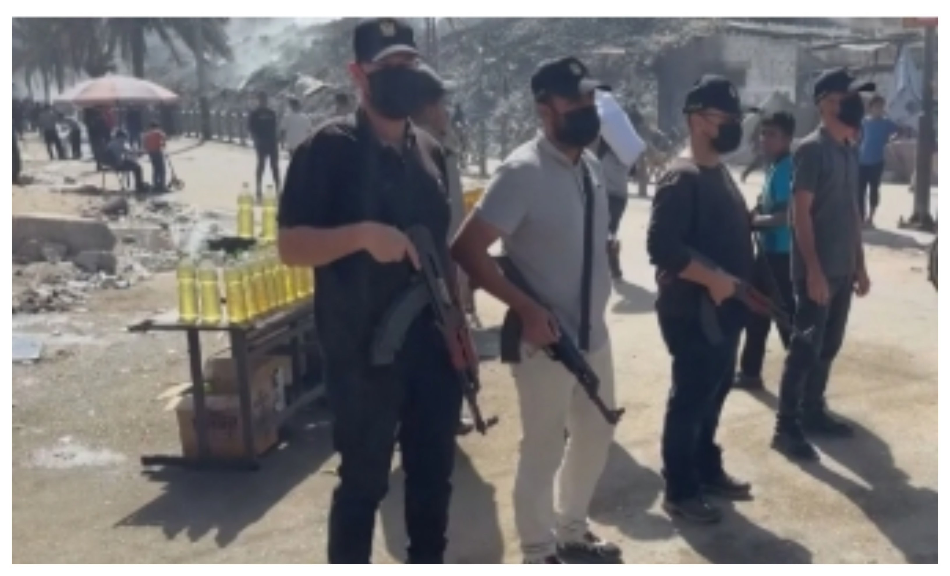 Milicianos de Hamas Milicianos de Hamas