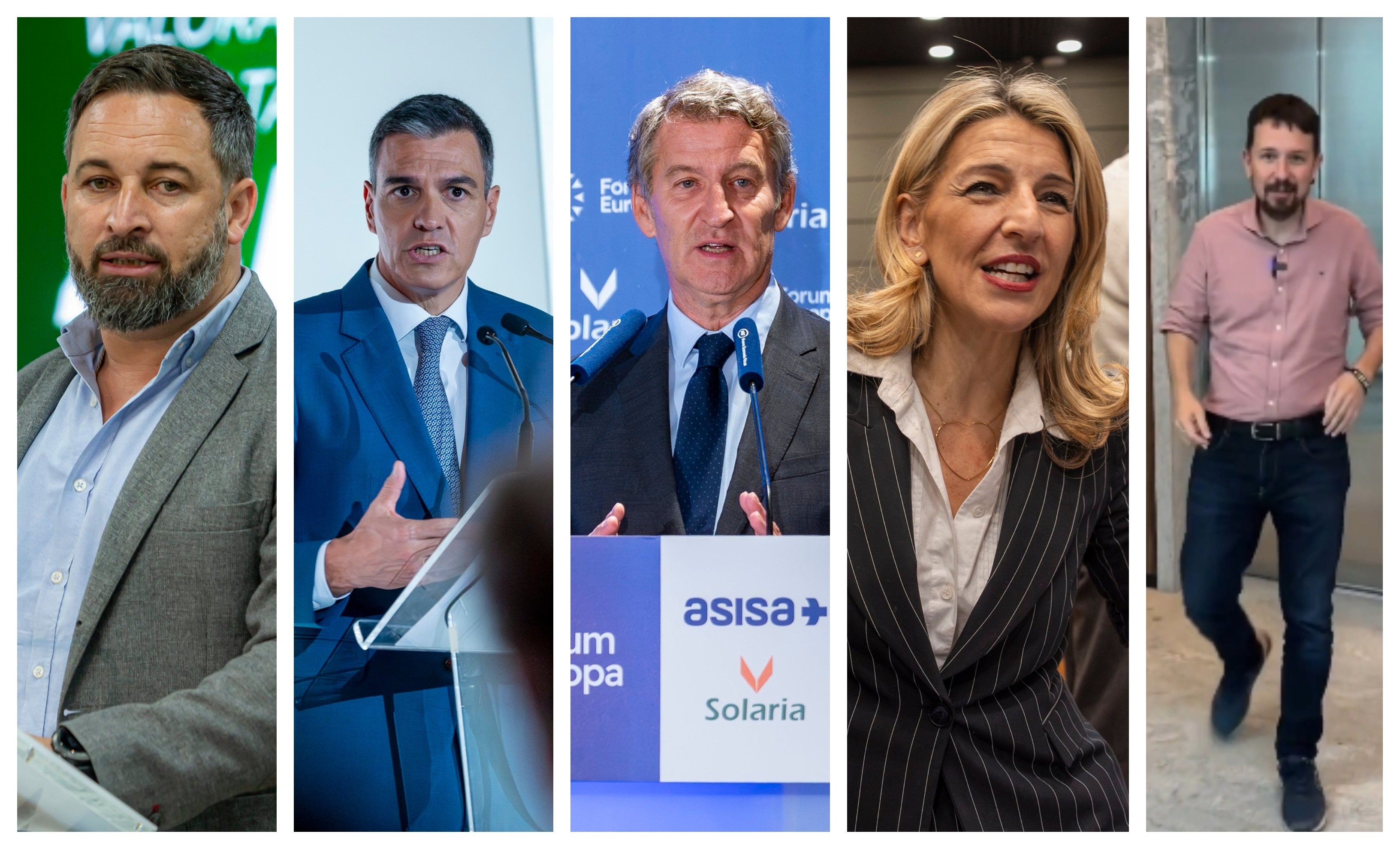 Sánchez, no es creíble. Feijóo no es creíble, Yolanda e Iglesias son increíbles... pero Abascal sí lo es Sánchez, no es creíble. Feijóo no es creíble, Yolanda e Iglesias son increíbles... pero Abascal sí lo es