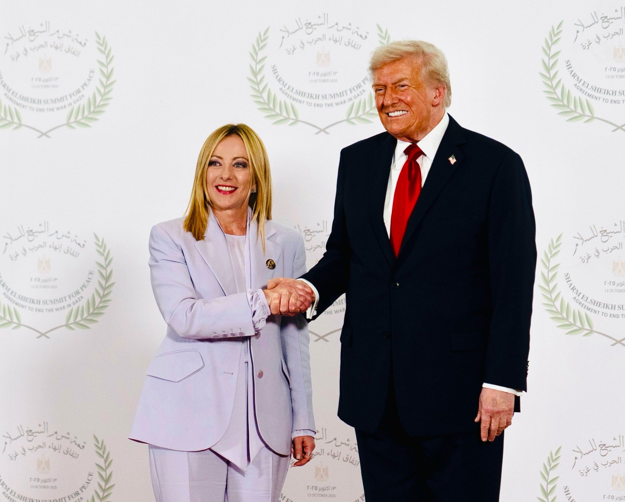 Trump ha calificado a Giorgia Meloni como una "líder increíble y muy respetada"