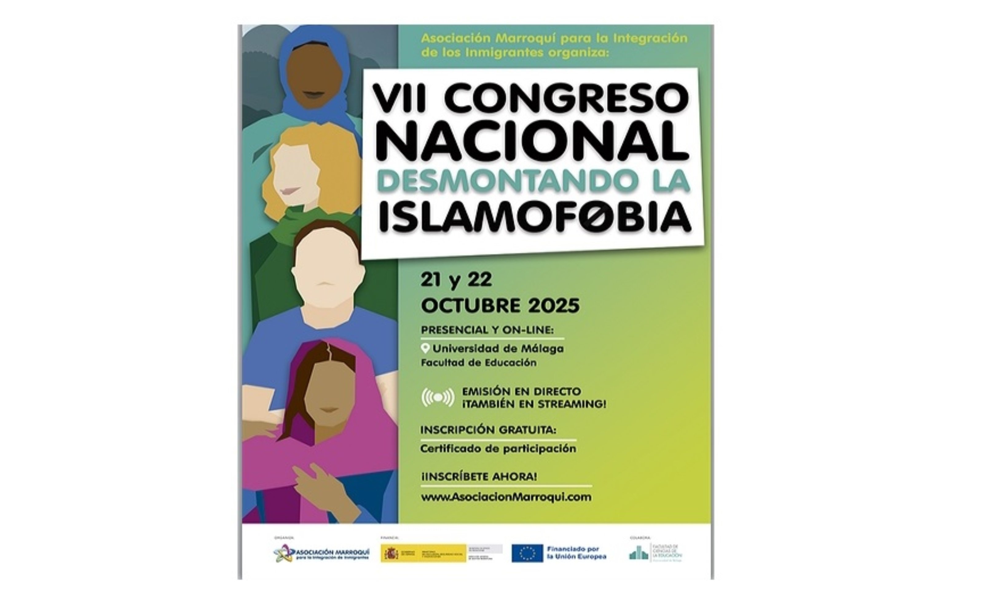 “Soy de Torre Pacheco y soy diversidad” o “Comunicación contra la desinformación y el discurso de odio” se abordarán en el VII Congreso Nacional, "Desmontando la islamofobia" “Soy de Torre Pacheco y soy diversidad” o “Comunicación contra la desinformación y el discurso de odio” se abordarán en el VII Congreso Nacional, "Desmontando la islamofobia"