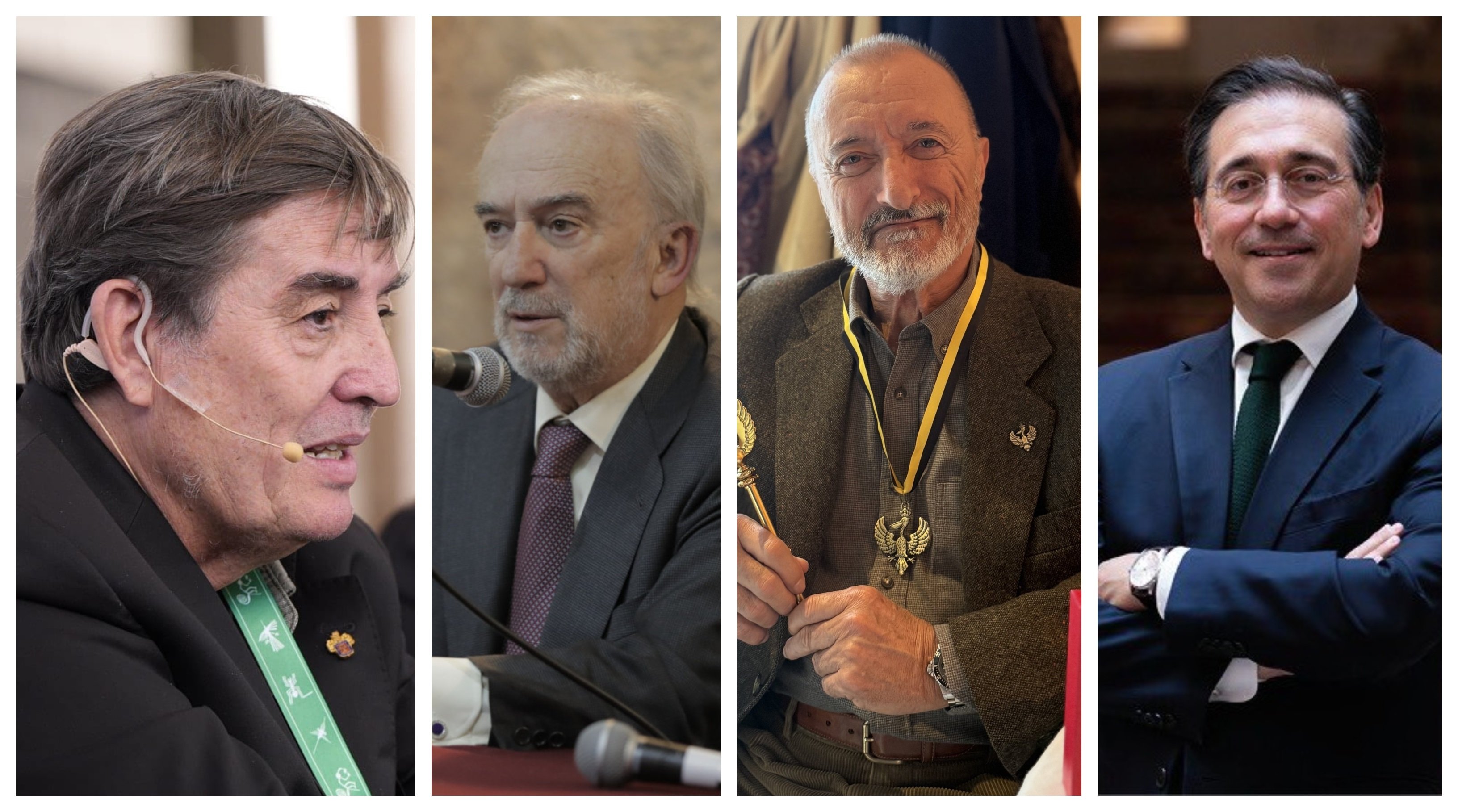 Luis García Montero ha puesto como no digan dueñas al presidente de la RAE, Santiago Muñoz Machado, acusándole de vivir de las multinacionales. Arturo Pérez Reverte, quien sí ha dado en el clavo cuando acusa al Gobierno Sánchez, en concreto al canciller José Manuel Albares, de estar detrás del follón