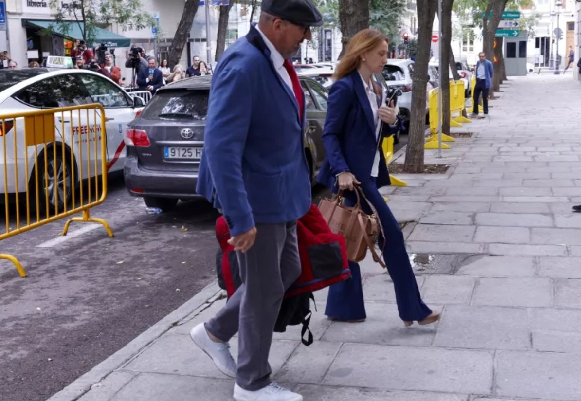 Koldo García, a su llegada al Tribunal Supremo