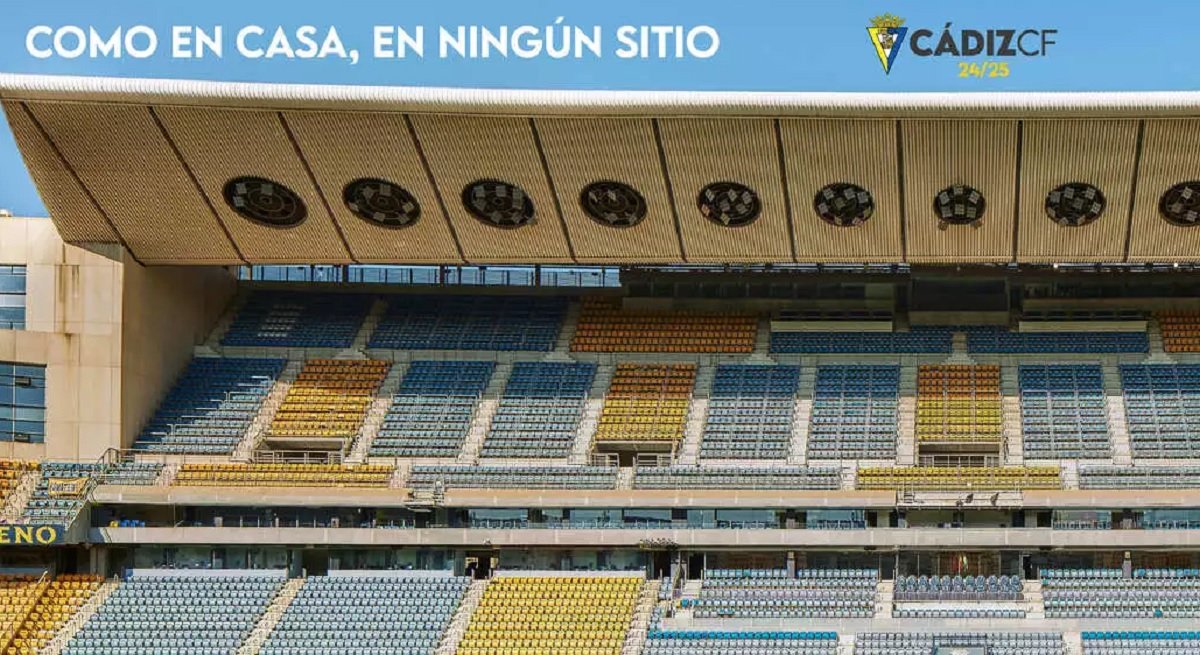 "Como en casa, en ningún sitio", reza el lema del Cádiz. Pues... parece ser que no "Como en casa, en ningún sitio", reza el lema del Cádiz. Pues... parece ser que no