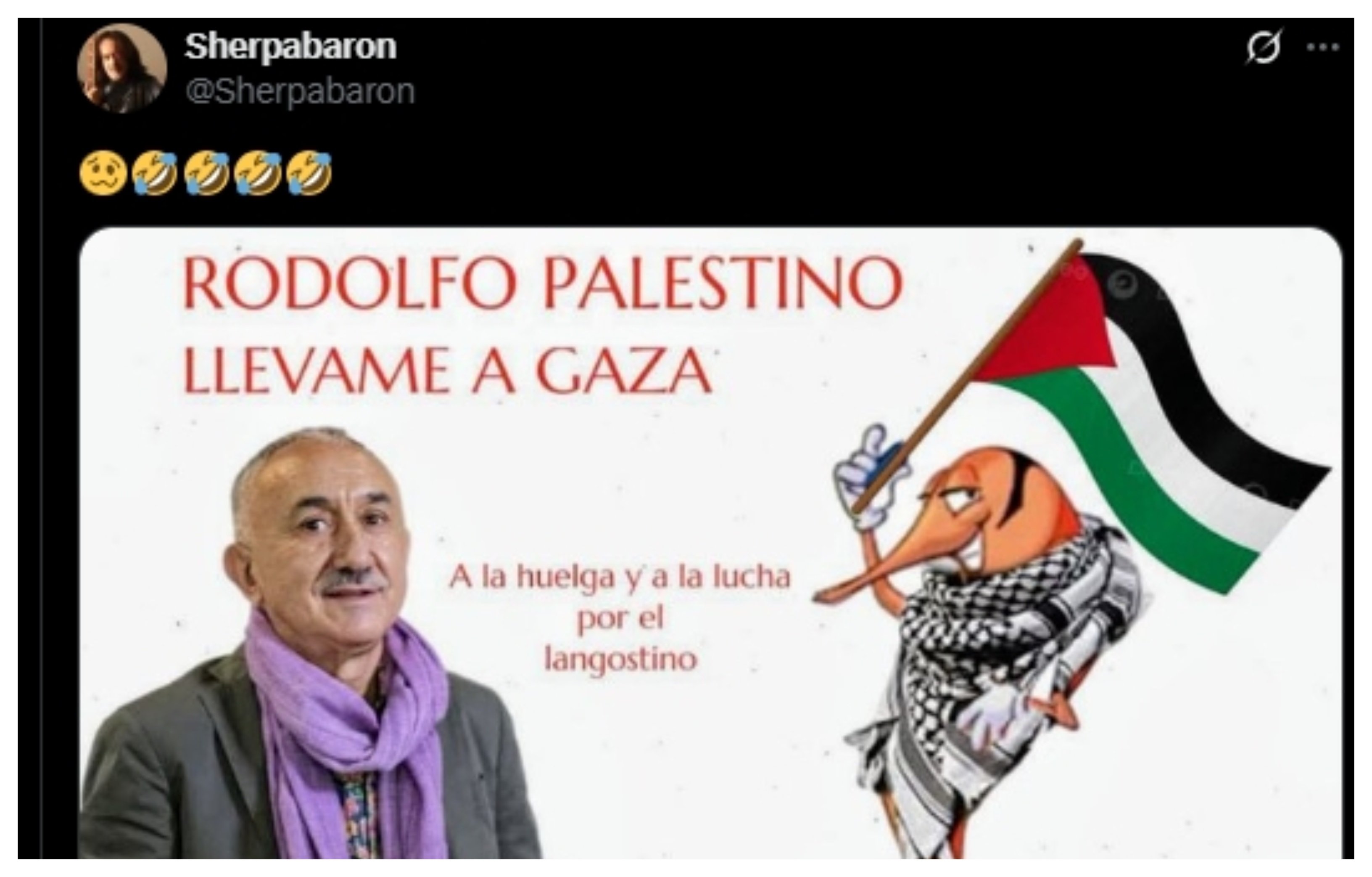 Rodolfo Palestino: llevame a Gaza
