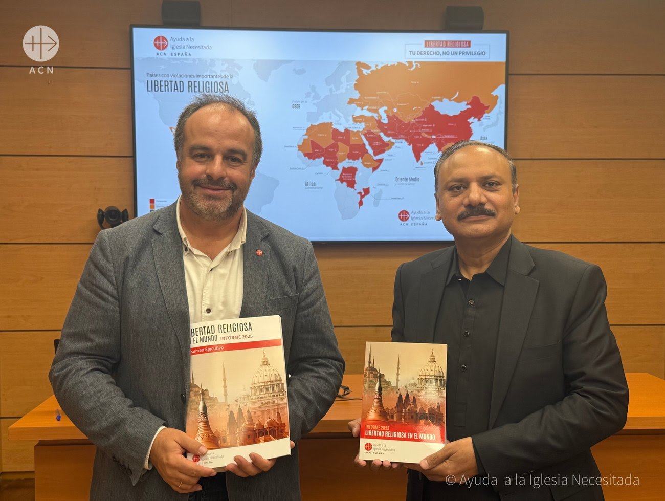 La fundación pontificia Ayuda a la Iglesia Necesitada ha presentado su Informe de Libertad Religiosa en el Mundo 2025: más de 5.400 millones de personas en todo el mundo viven en países con graves violaciones a la libertad religiosa