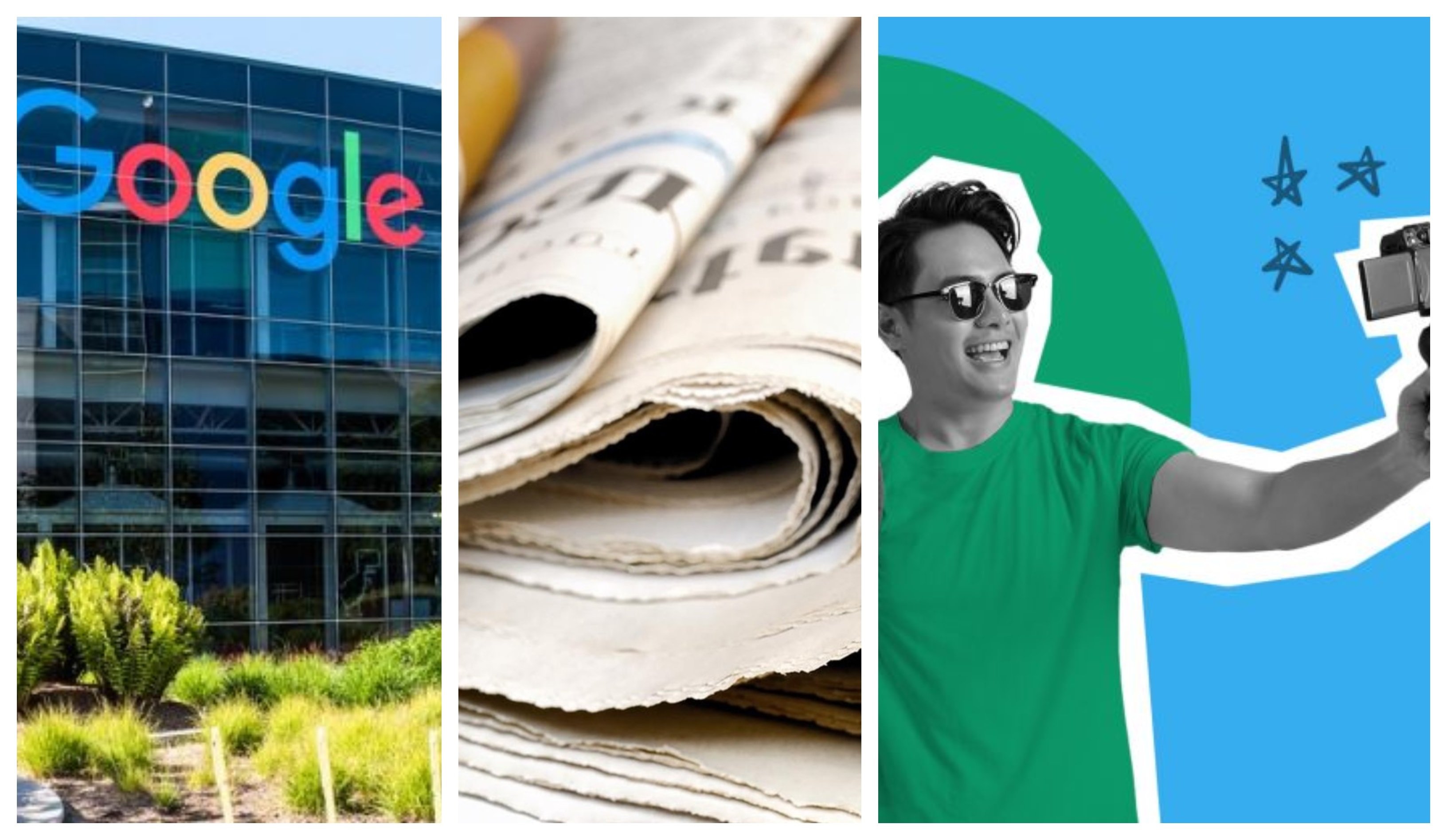 Google aplasta a la prensa pero la prensa calla, como un pájaro hipnotizado por la serpiente que se dispone a devorarle. Otro paso más: abrirá el buscador a 'influencers' y redes sociales para competir con el periodismo, mientras los editores españoles sufren síndrome de Estocolmo frente al buscador. Reaccionad editores: ¿acaso no veis que Google os va a eliminar? Google aplasta a la prensa pero la prensa calla, como un pájaro hipnotizado por la serpiente que se dispone a devorarle. Otro paso más: abrirá el buscador a 'influencers' y redes sociales para competir con el periodismo, mientras los editores españoles sufren síndrome de Estocolmo frente al buscador. Reaccionad editores: ¿acaso no veis que Google os va a eliminar?