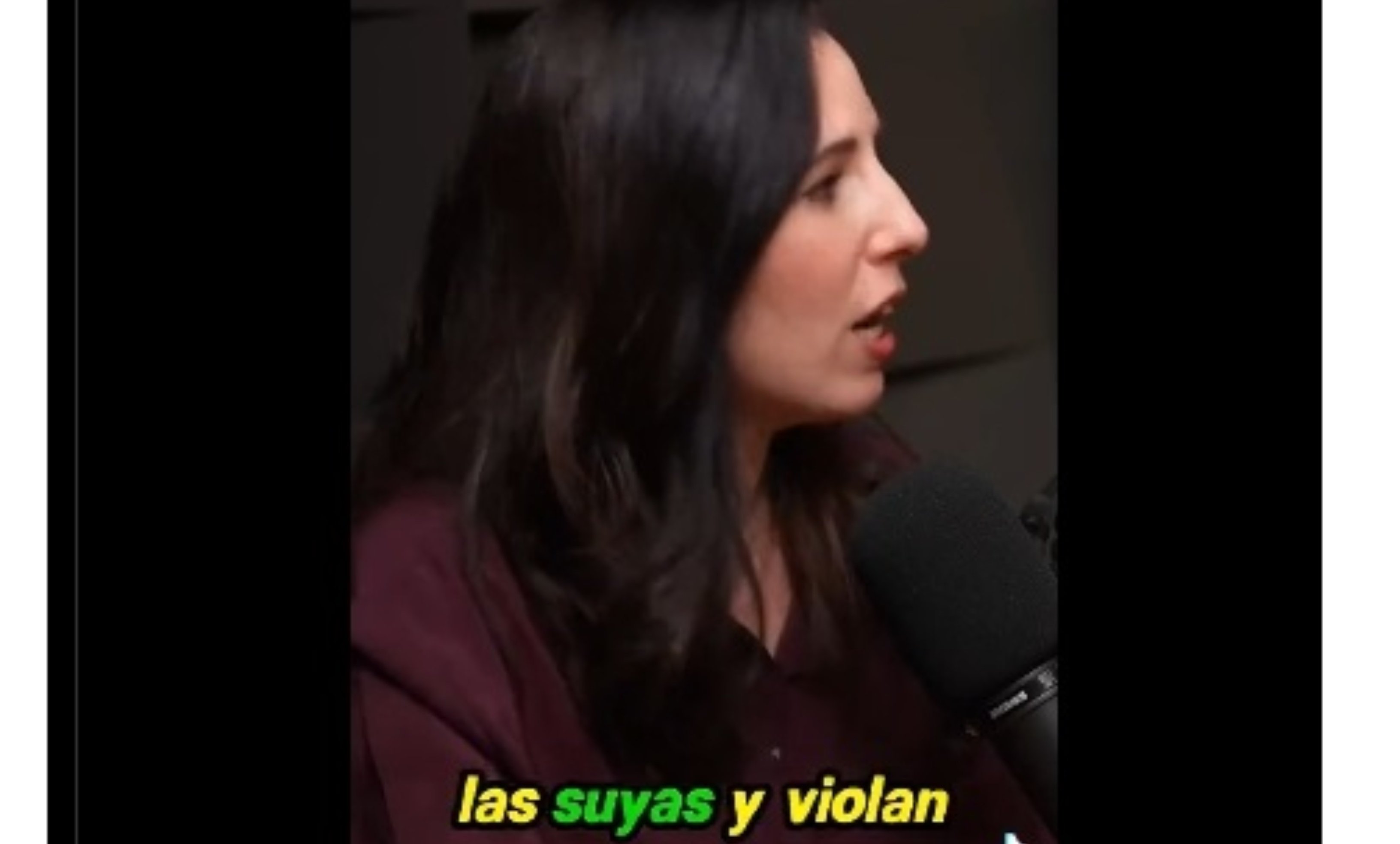 La diputada de Vox, Rocío de Meer, denuncia el silencio en torno a este caso La diputada de Vox, Rocío de Meer, denuncia el silencio en torno a este caso