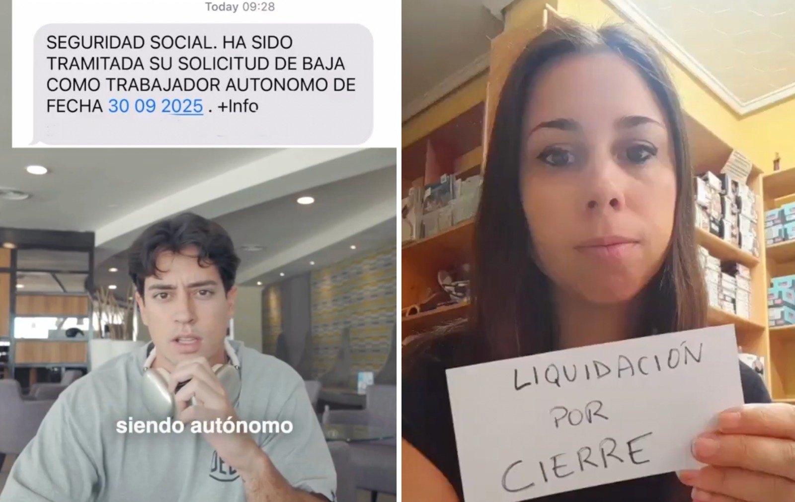 Ahora no somos nosotros los que hablamos, sino los propios autónomos