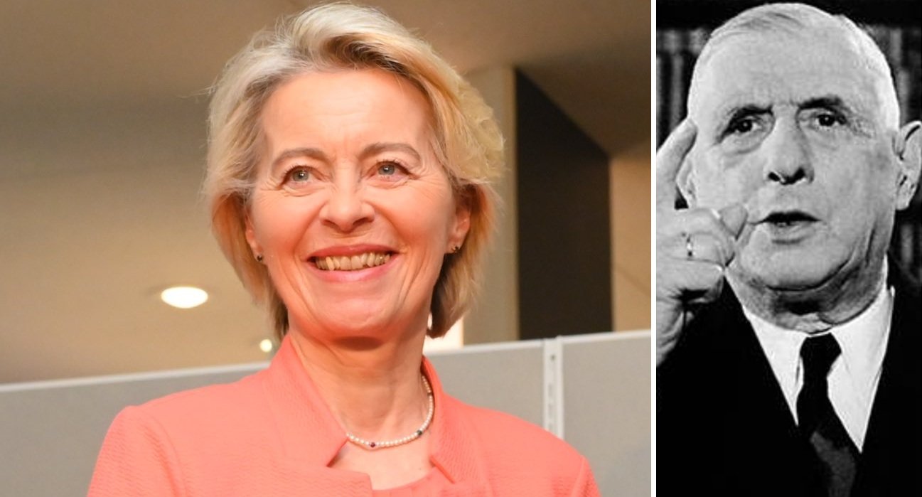 Von der Leyen, por fin, pide que bajen los impuestos a la luz... algo que ayudaría a la industria, y en su día De Gaulle apostó por bajos impuestos y energía barata (sobre todo, la nuclear) Von der Leyen, por fin, pide que bajen los impuestos a la luz... algo que ayudaría a la industria, y en su día De Gaulle apostó por bajos impuestos y energía barata (sobre todo, la nuclear)