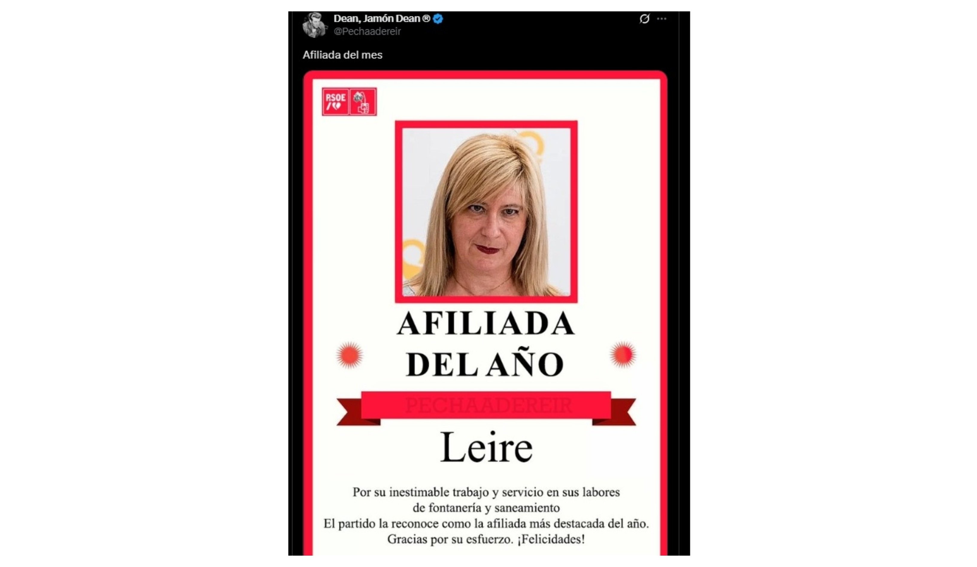 La afiliada del año