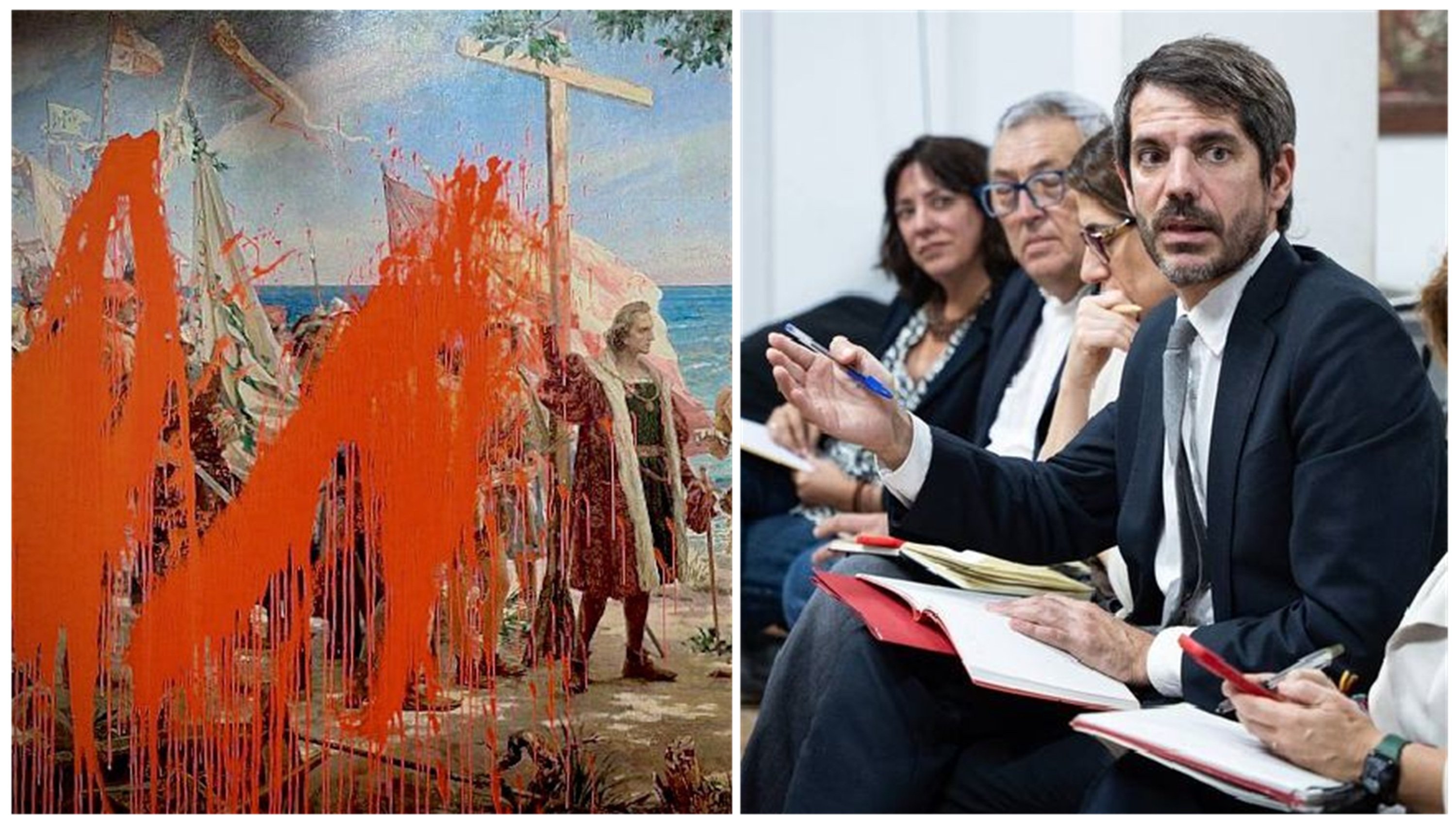 Ante la gravedad de los hechos, el inefable ministro de Cultura, Ernest Urtasun, no hizo ningún tipo de declaración por lo sucedido Ante la gravedad de los hechos, el inefable ministro de Cultura, Ernest Urtasun, no hizo ningún tipo de declaración por lo sucedido