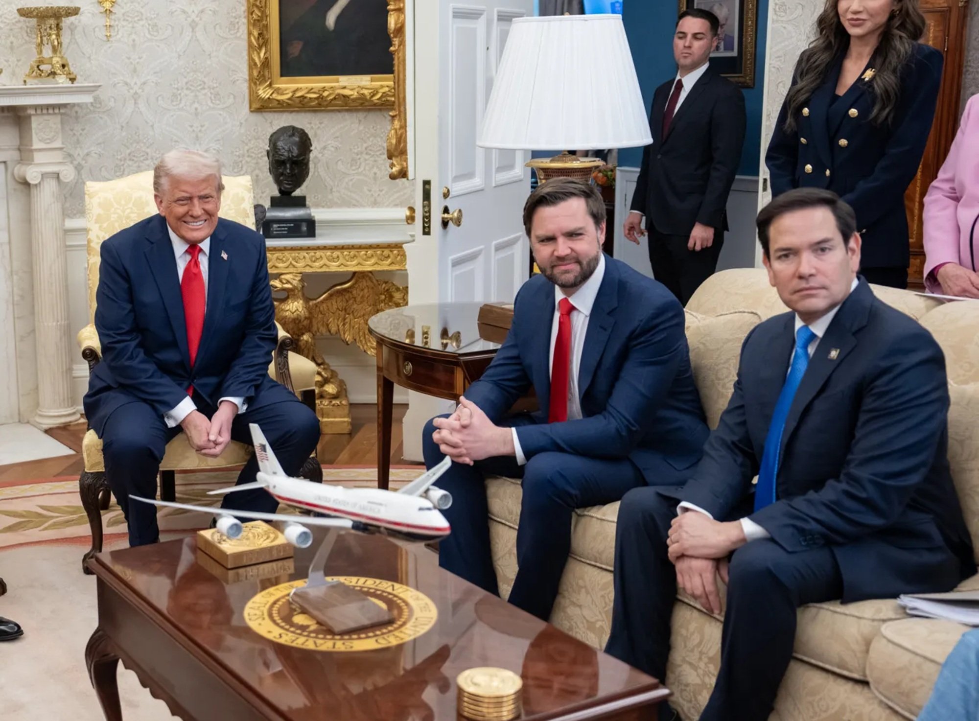 Así, Trump dejaba clara su apuesta: Vance presidente y Rubio vicepresidente en 2028