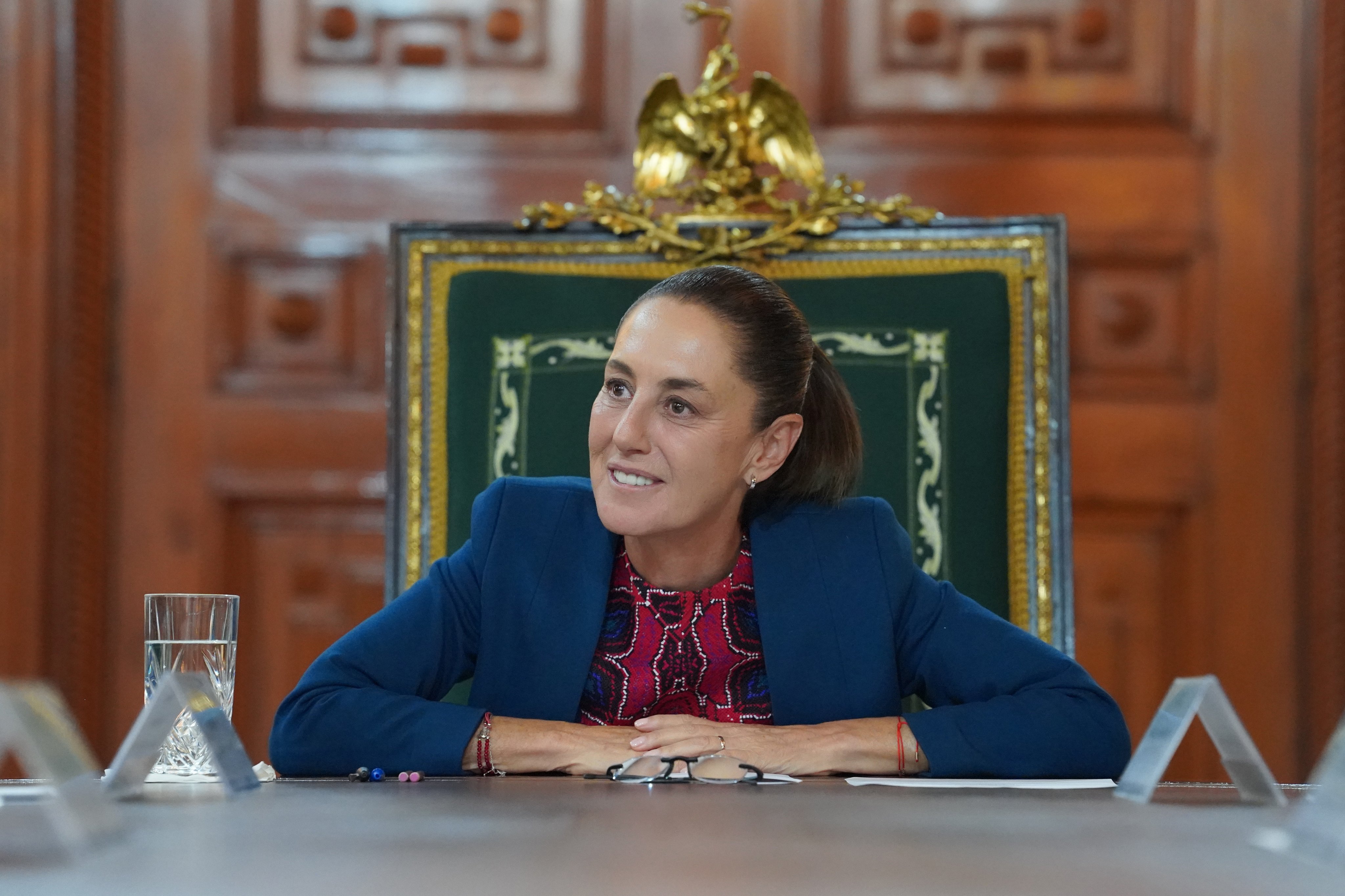 La presidenta de México, Claudia Sheinbaum, parece estar obsesionada con España La presidenta de México, Claudia Sheinbaum, parece estar obsesionada con España