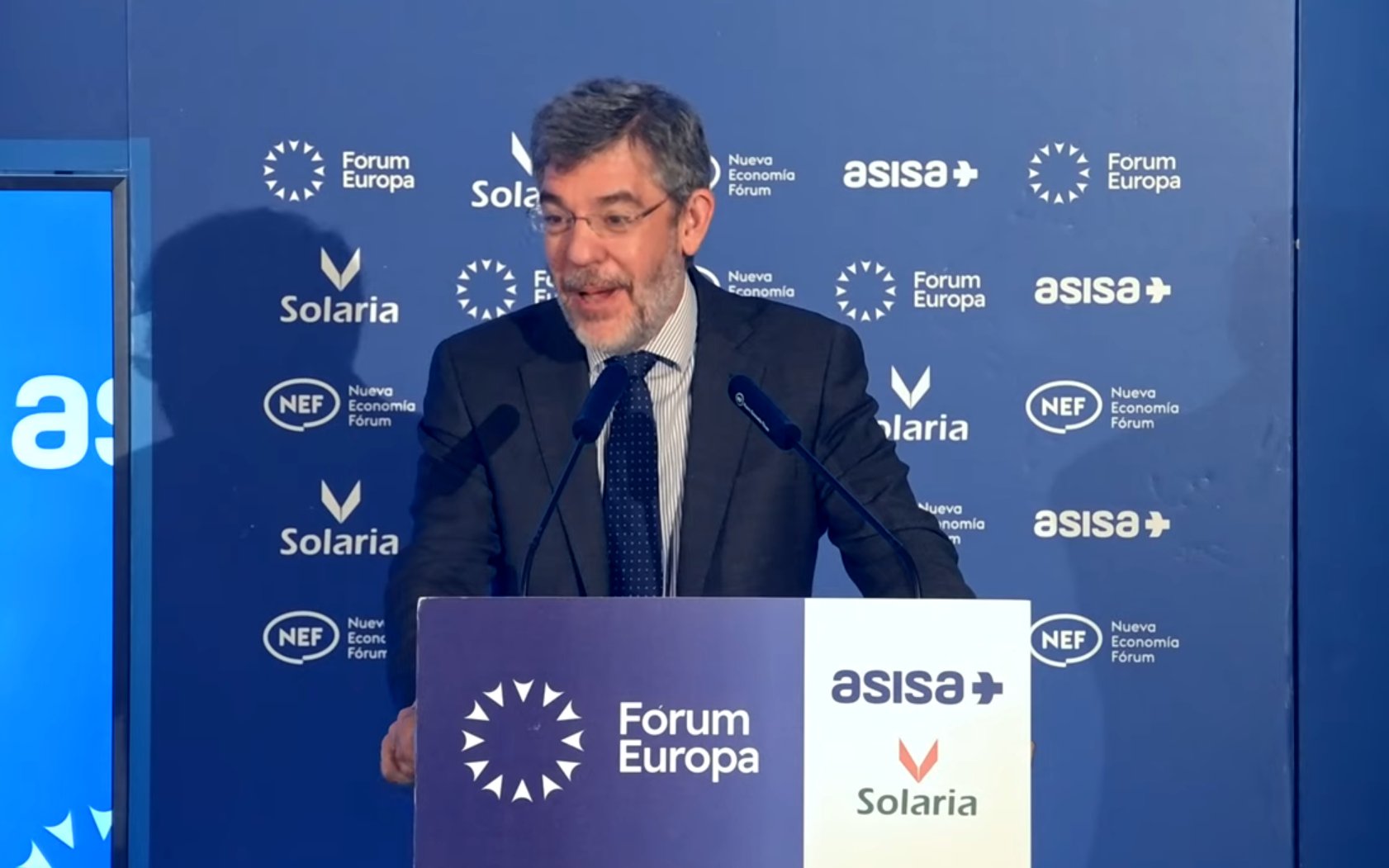 El vicesecretario de Economía y Desarrollo Sostenible del Partido Popular, Alberto Nadal, ha sido el protagonista del desayuno informativo de Nueva Economía Fórum