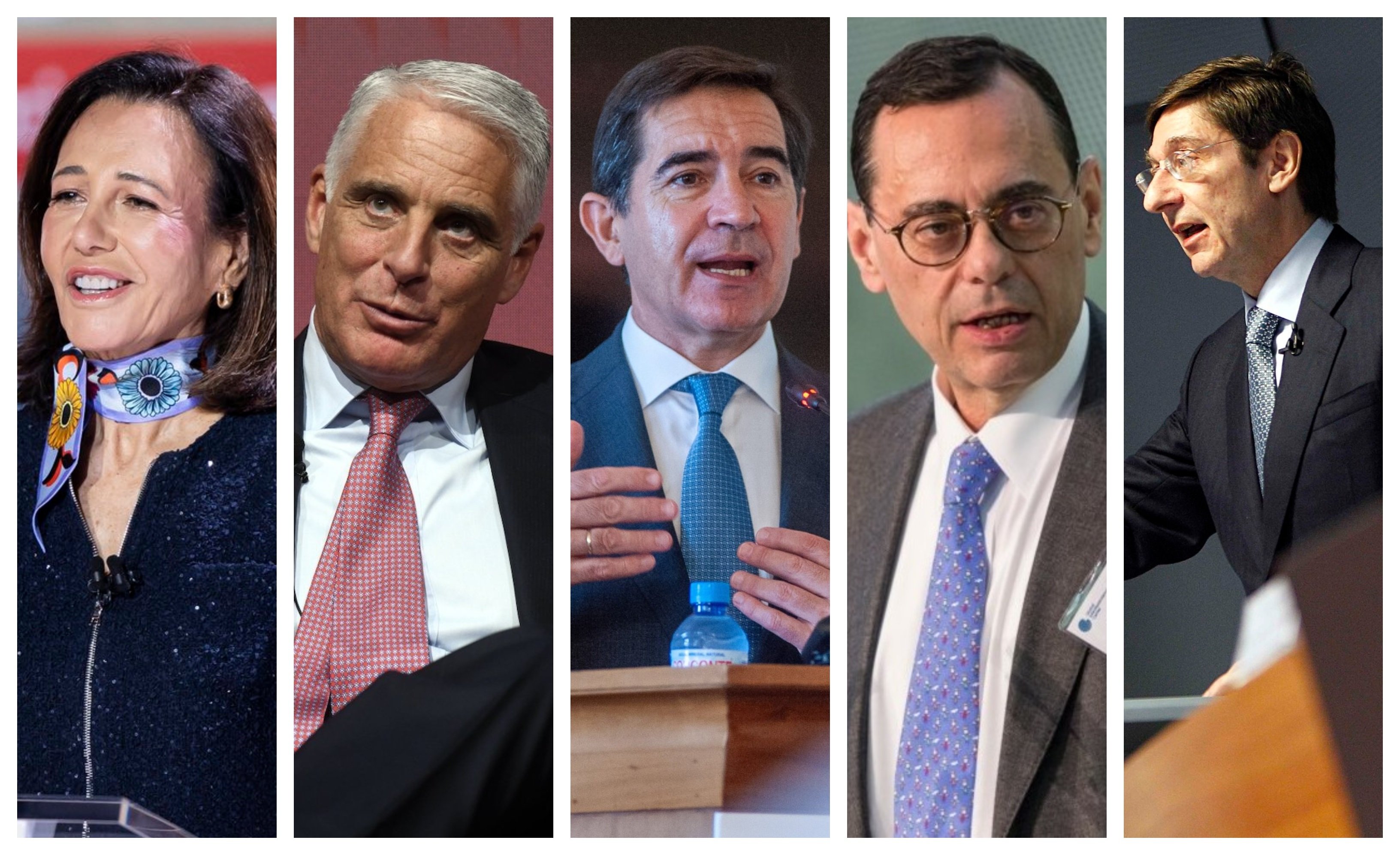 Botín, Orcel, Torres, Caruana y Goirigolzarri