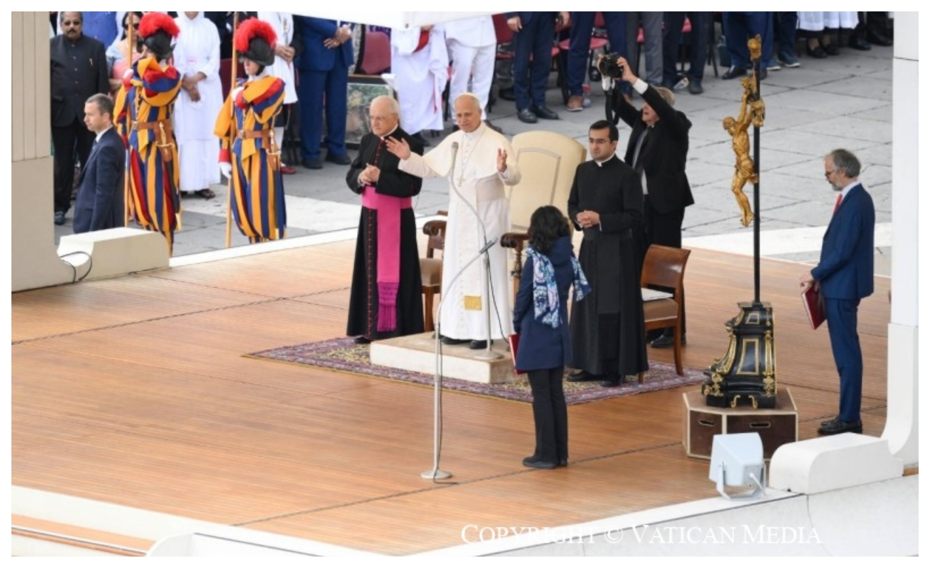 En plena locura pro-palestina en Europa, que ha degenerado en campaña anti-israelí, y en una justificación de la bestialidad de Hamás, el Pontífice ha traído a su discurso el Concilio Vaticano II