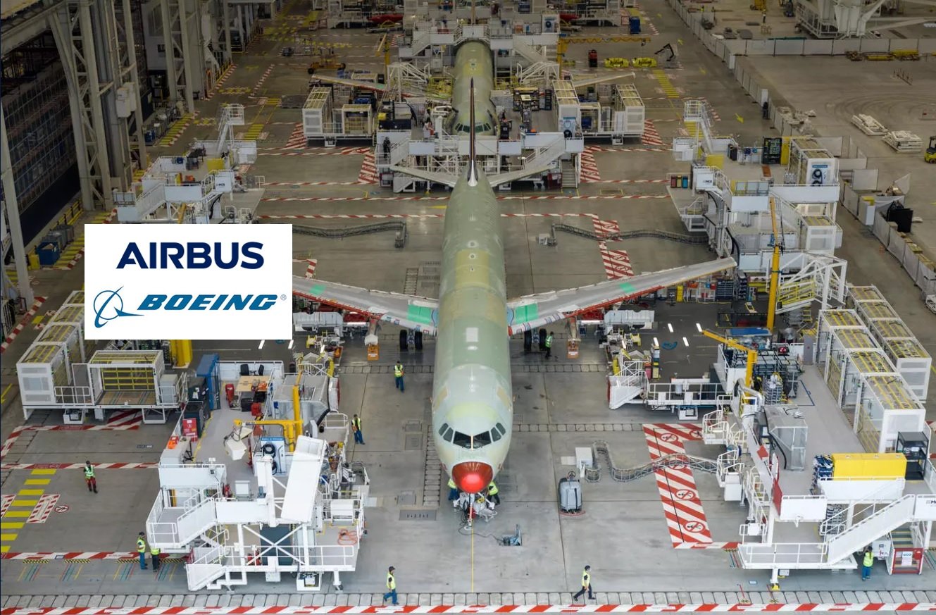 Airbus sigue volando a mayor altura que su principal rival, Boeing, que aún no ha dicho adiós a la crisis que atraviesa desde hace años por accidentes, problemas de seguridad, huelgas...