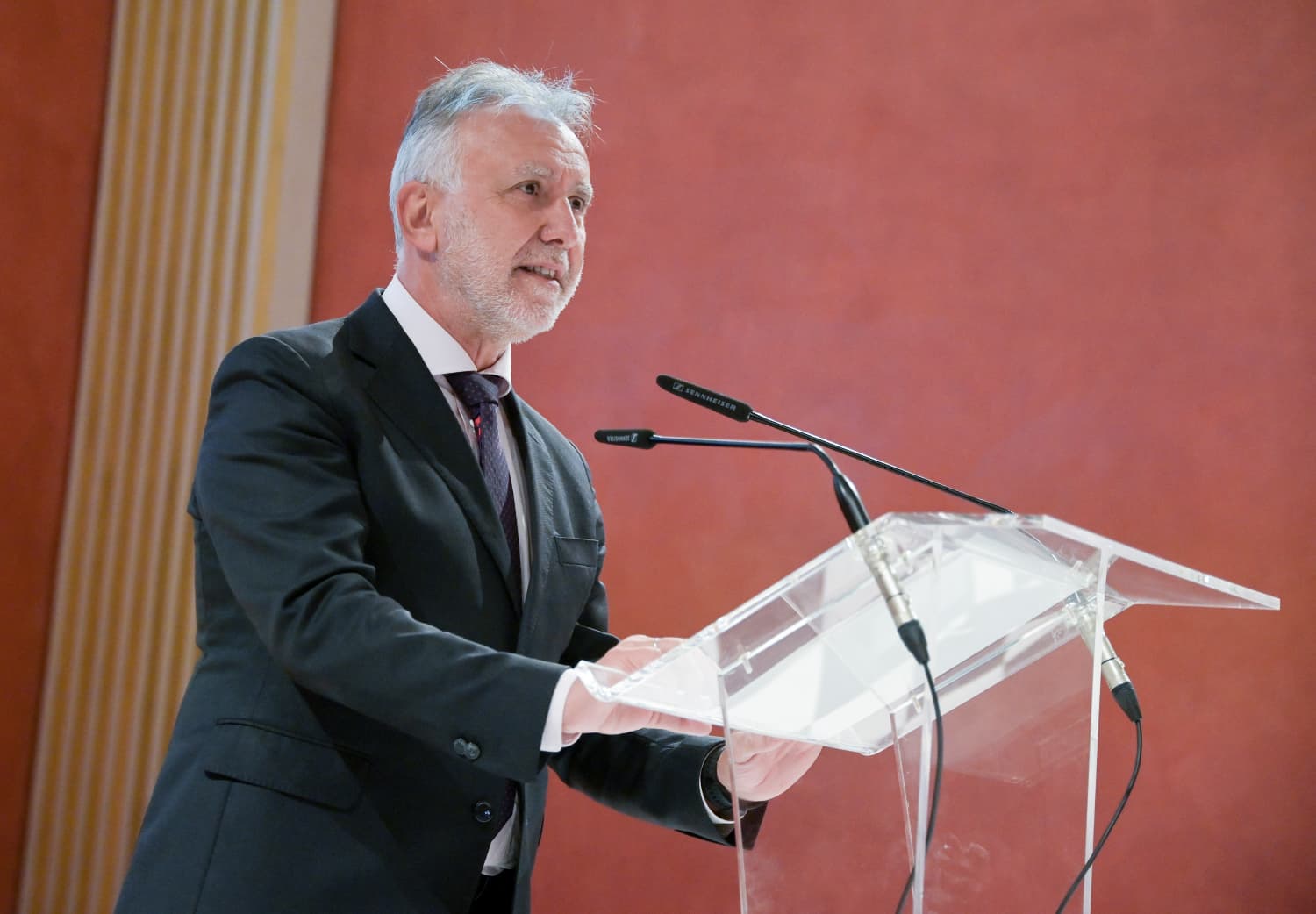 El ministro masoncete Ángel Víctor Torres, durante la inauguración del recién rehabilitado Templo Masónico de Santa Cruz de Tenerife El ministro masoncete Ángel Víctor Torres, durante la inauguración del recién rehabilitado Templo Masónico de Santa Cruz de Tenerife