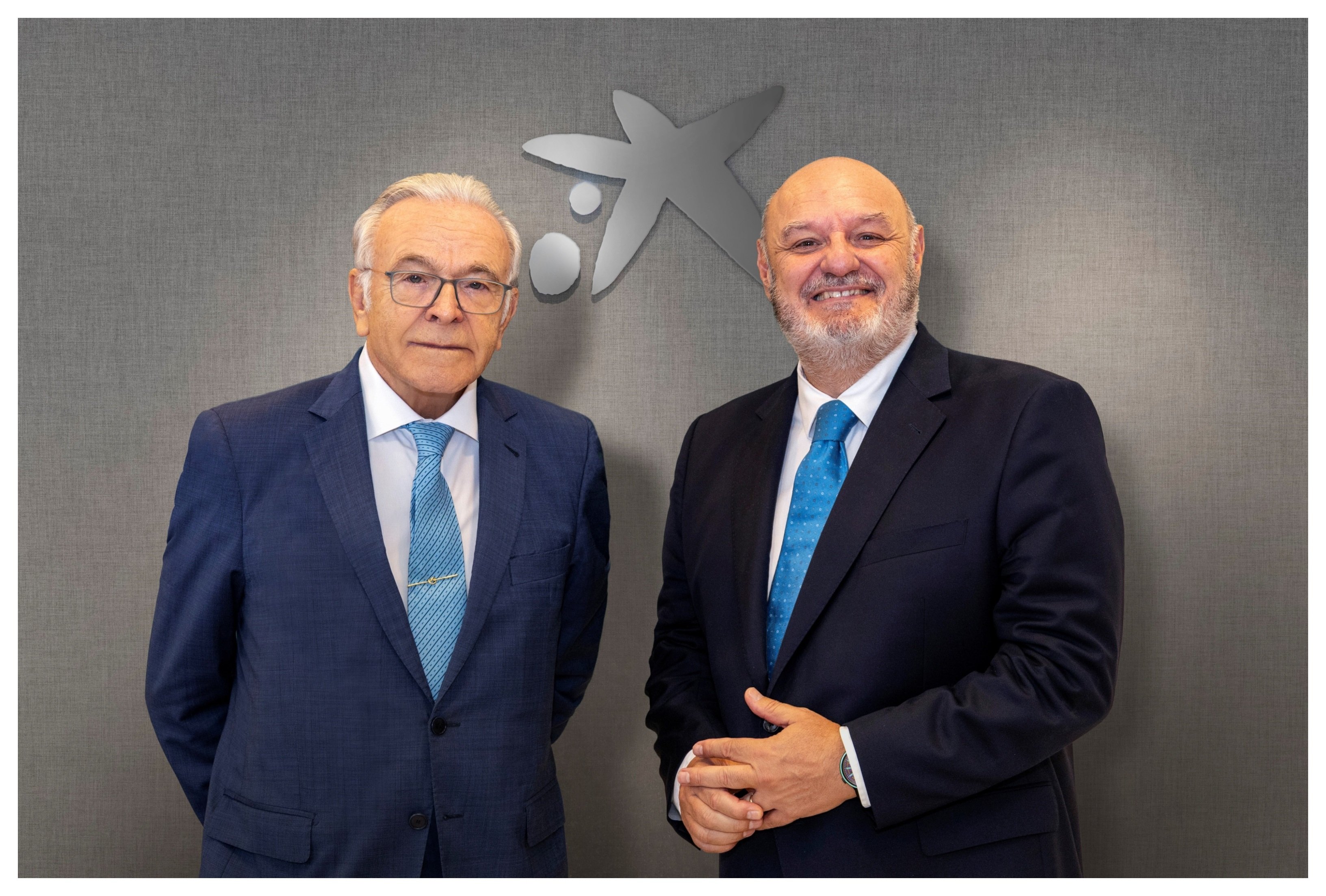 Isidro Fainé, presidente de Criteria y el director general, José María Méndez Isidro Fainé, presidente de Criteria y el director general, José María Méndez