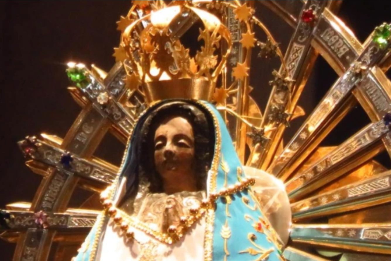 En Argentina, en la ciudad de Buenos Aires, una imagen de la Virgen de Luján fue atacada En Argentina, en la ciudad de Buenos Aires, una imagen de la Virgen de Luján fue atacada