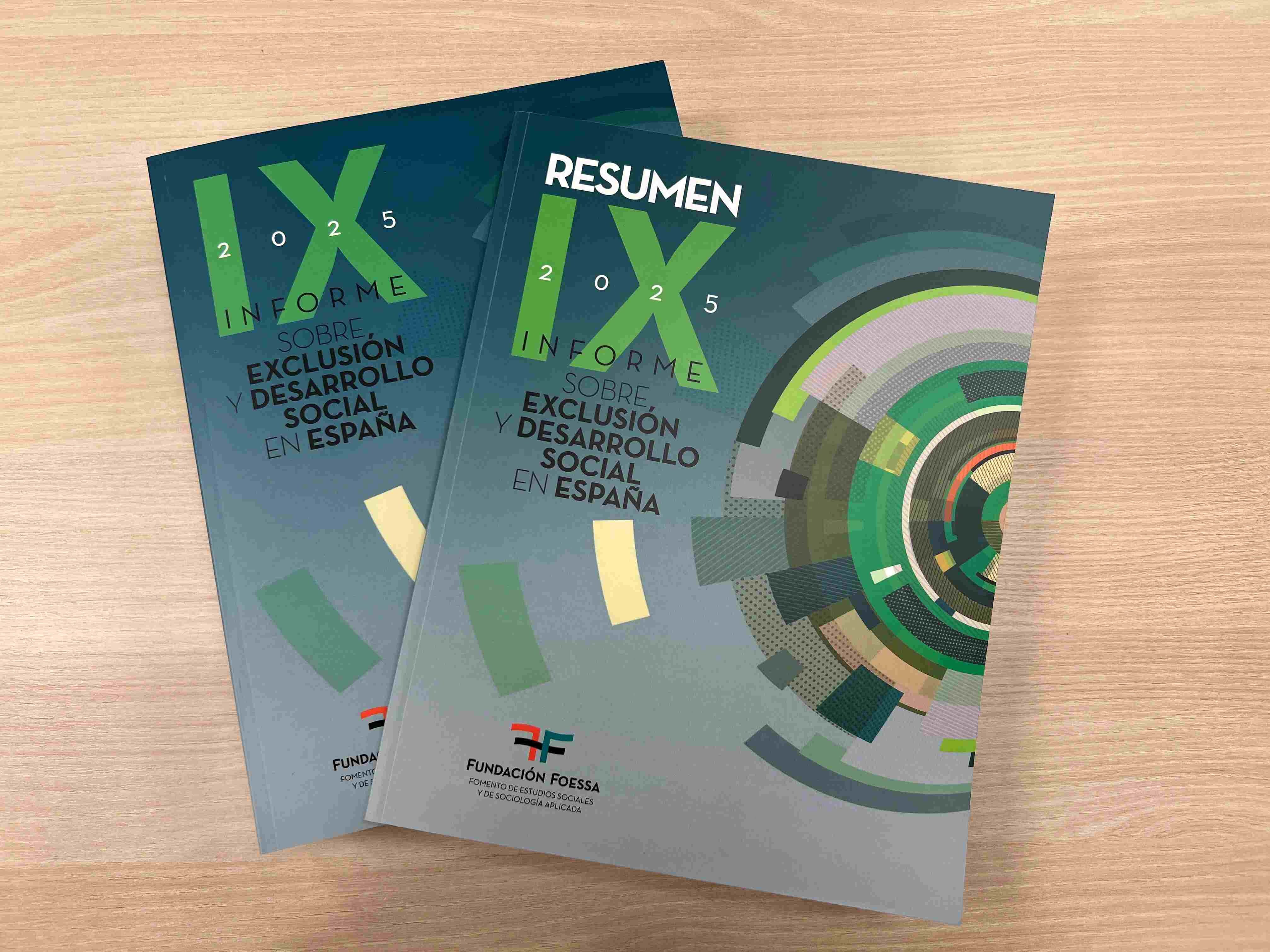 IX Informe FOESSA sobre Exclusión y Desarrollo Social en España, presentado hoy por Cáritas Española y la Fundación FOESSA