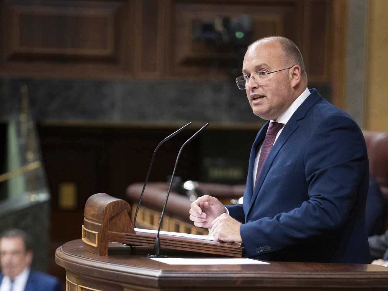 El secretario general del PP, Miguel Tellado